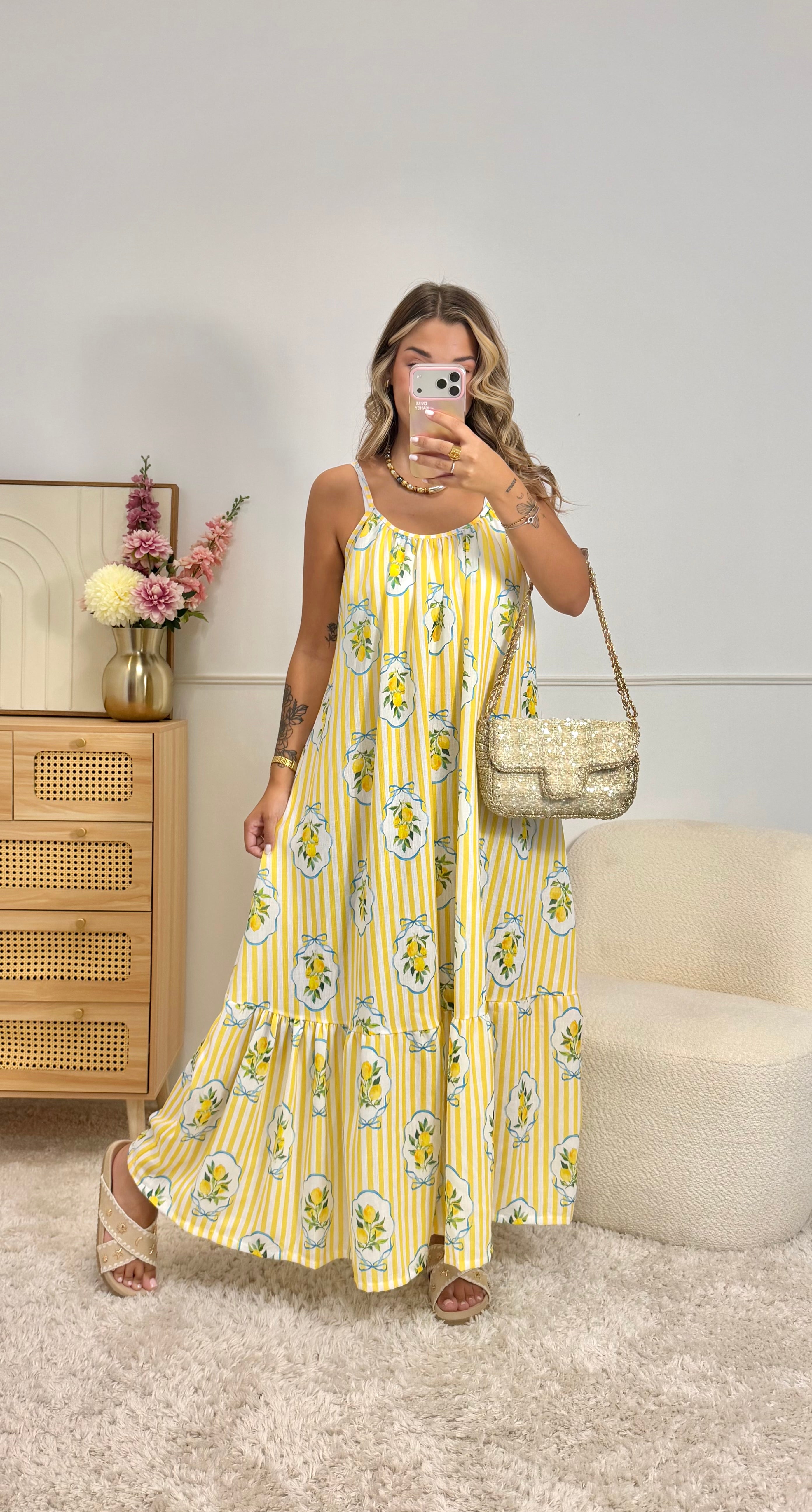 Robe CITRON jaune