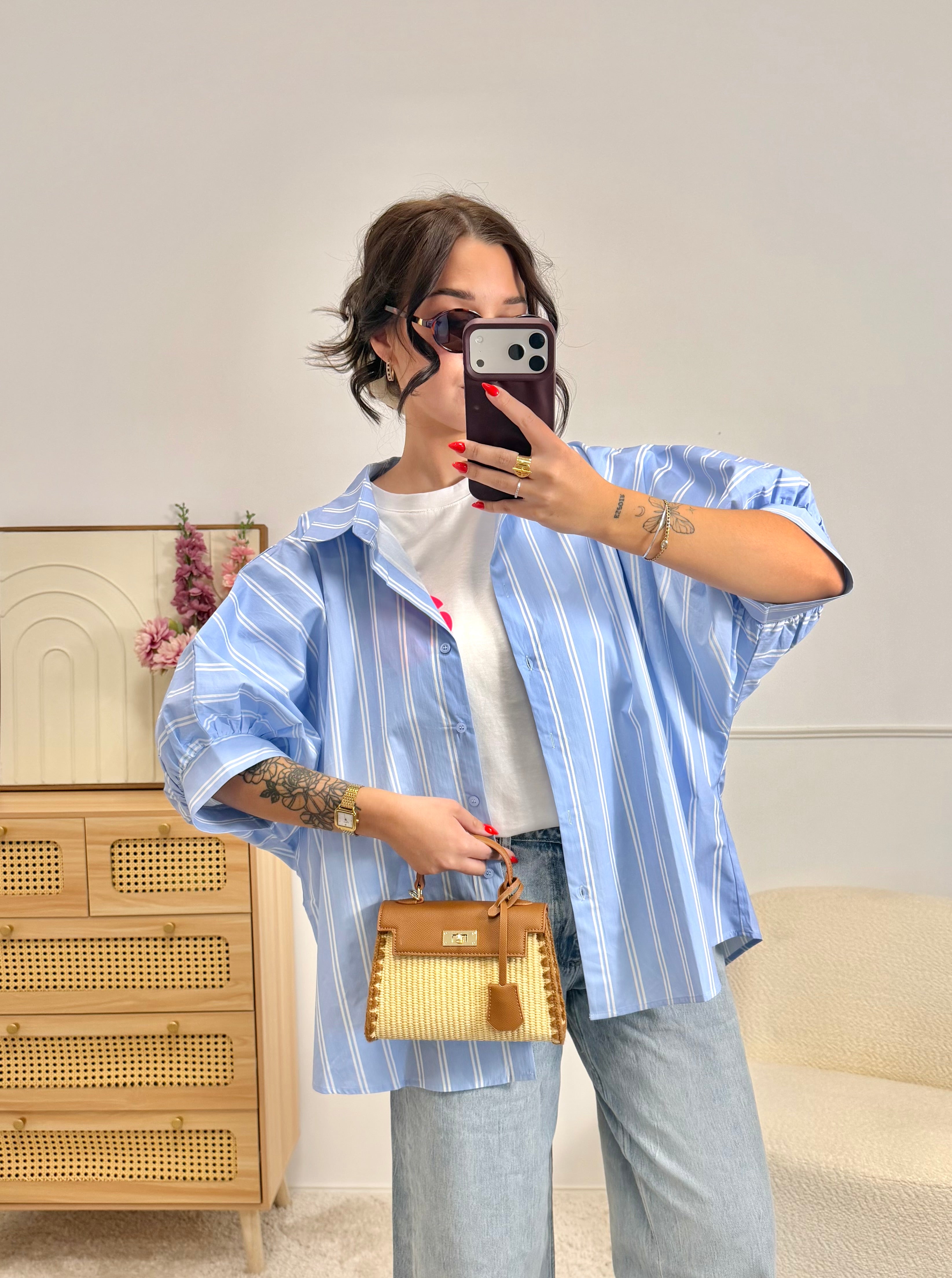 Chemise Ballon Bleu