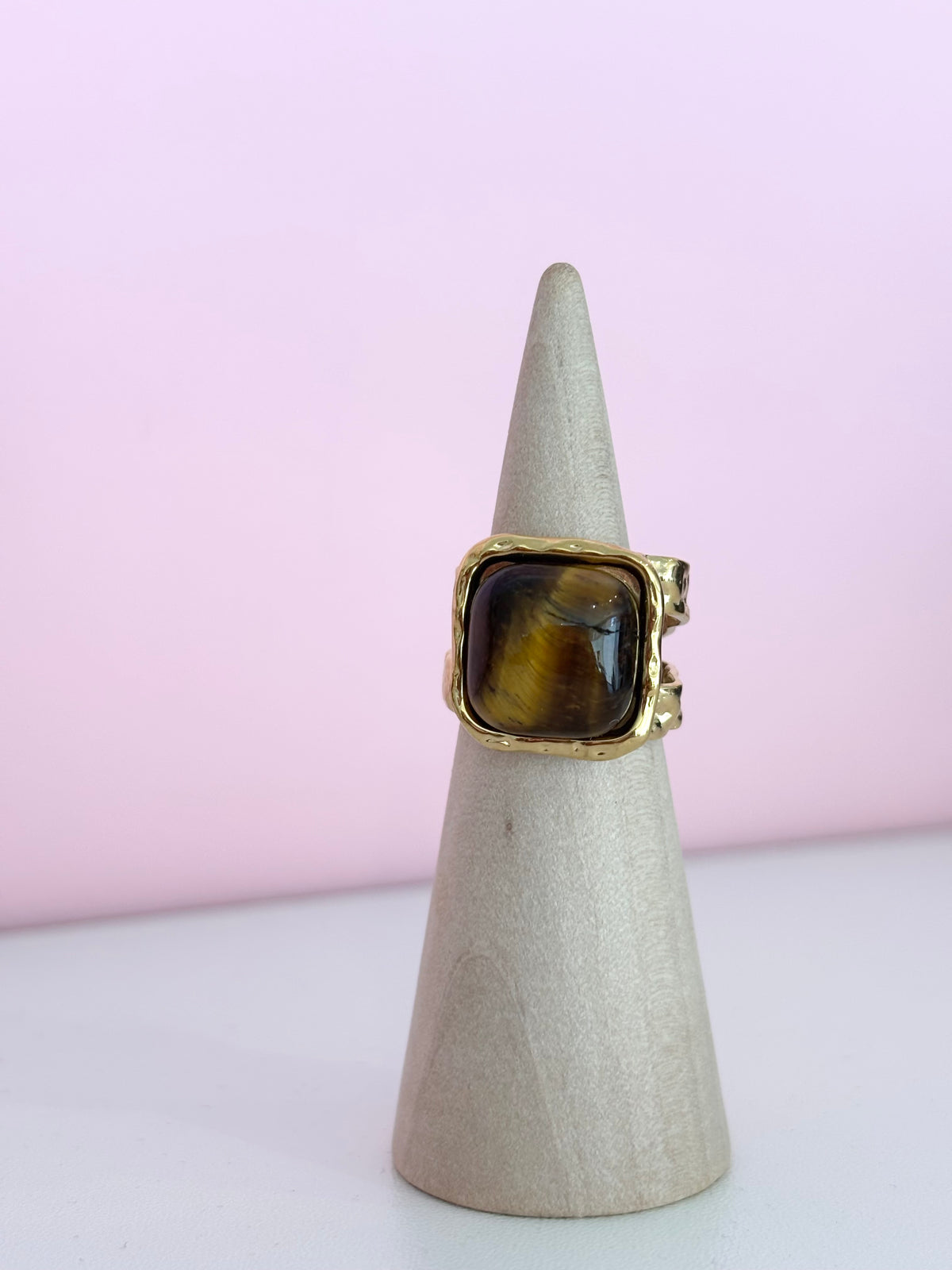 Bague œil de tigre