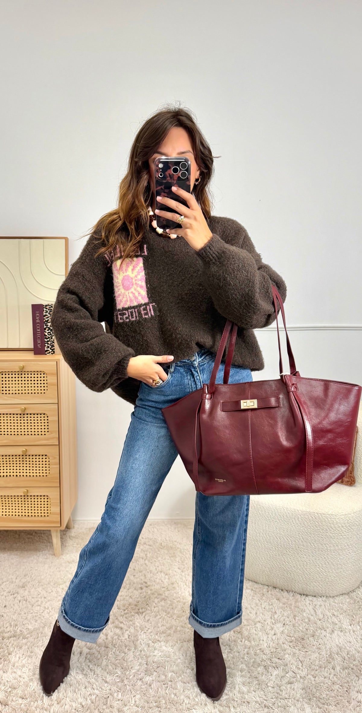 Pull LE SOLEIL choco