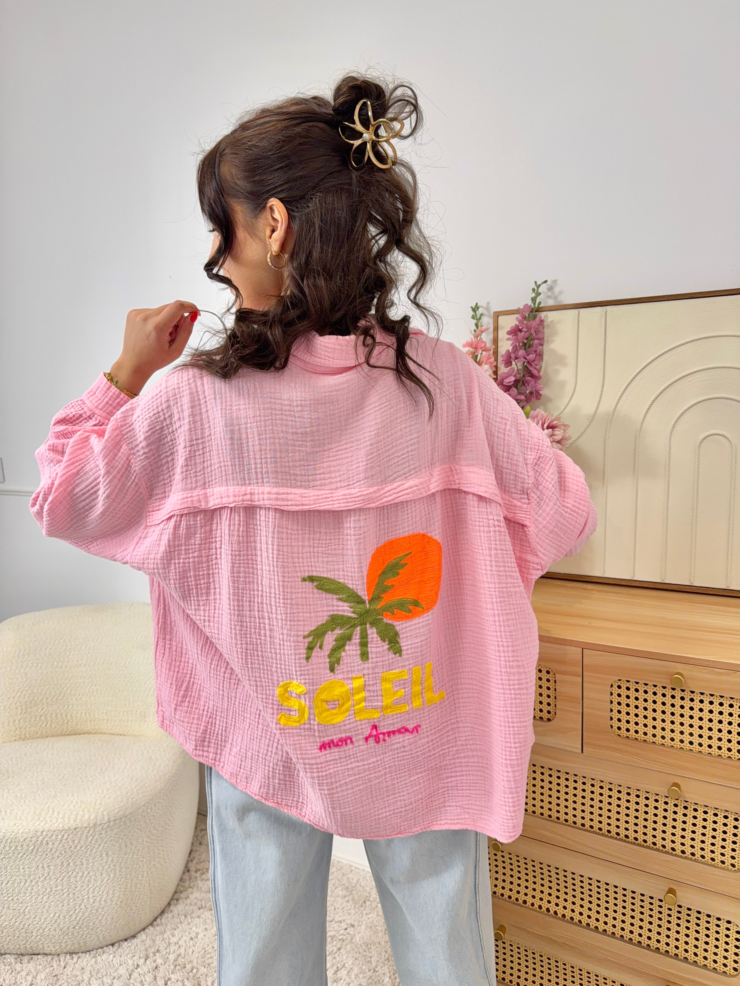 Chemise SOLEIL Rose