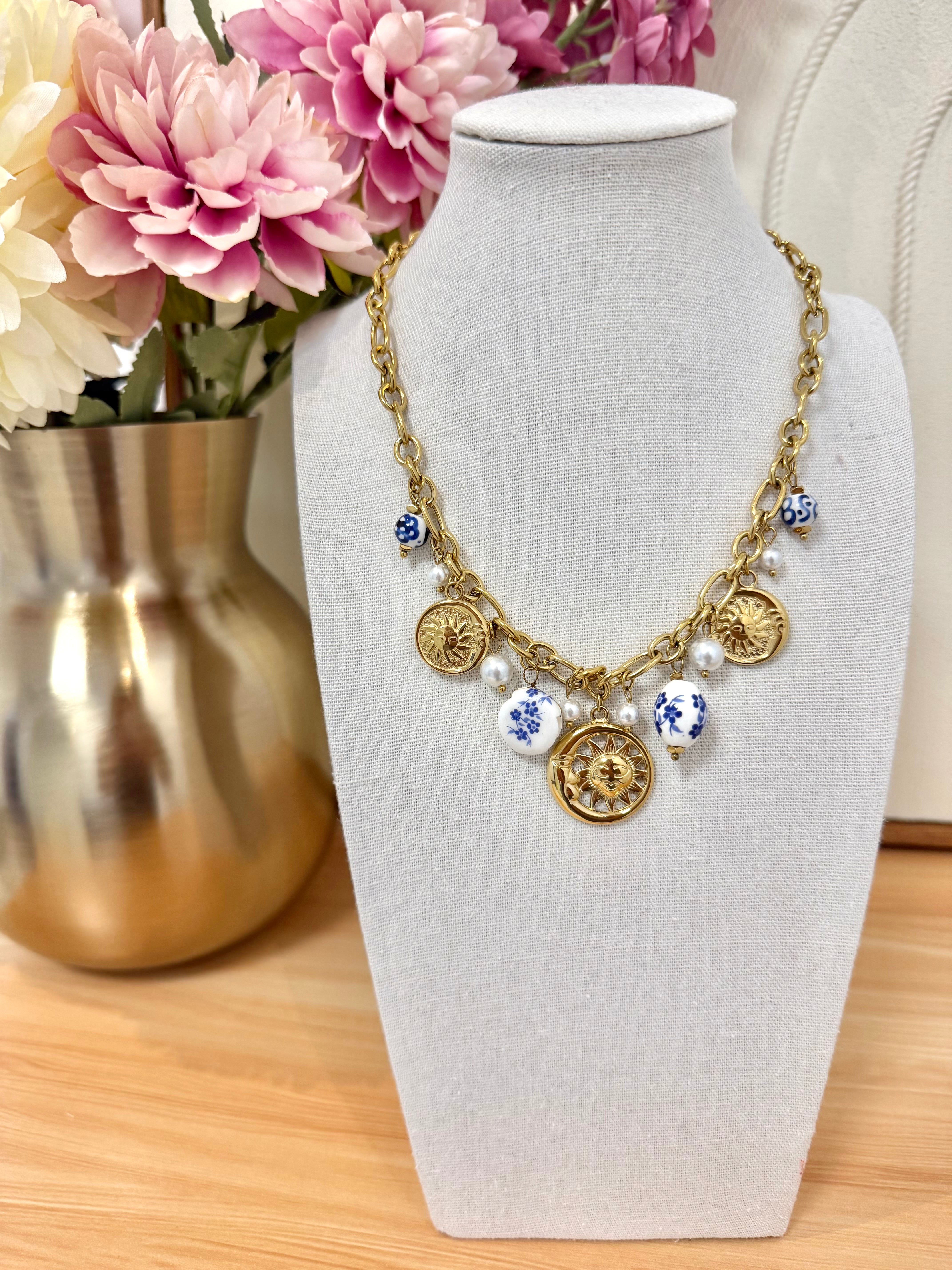 Collier Lune & Soleil