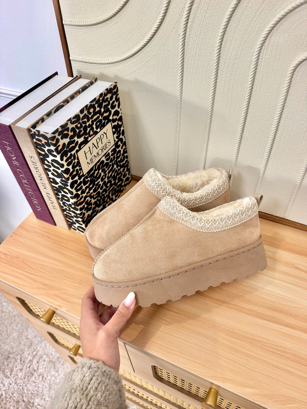 Boots Beige