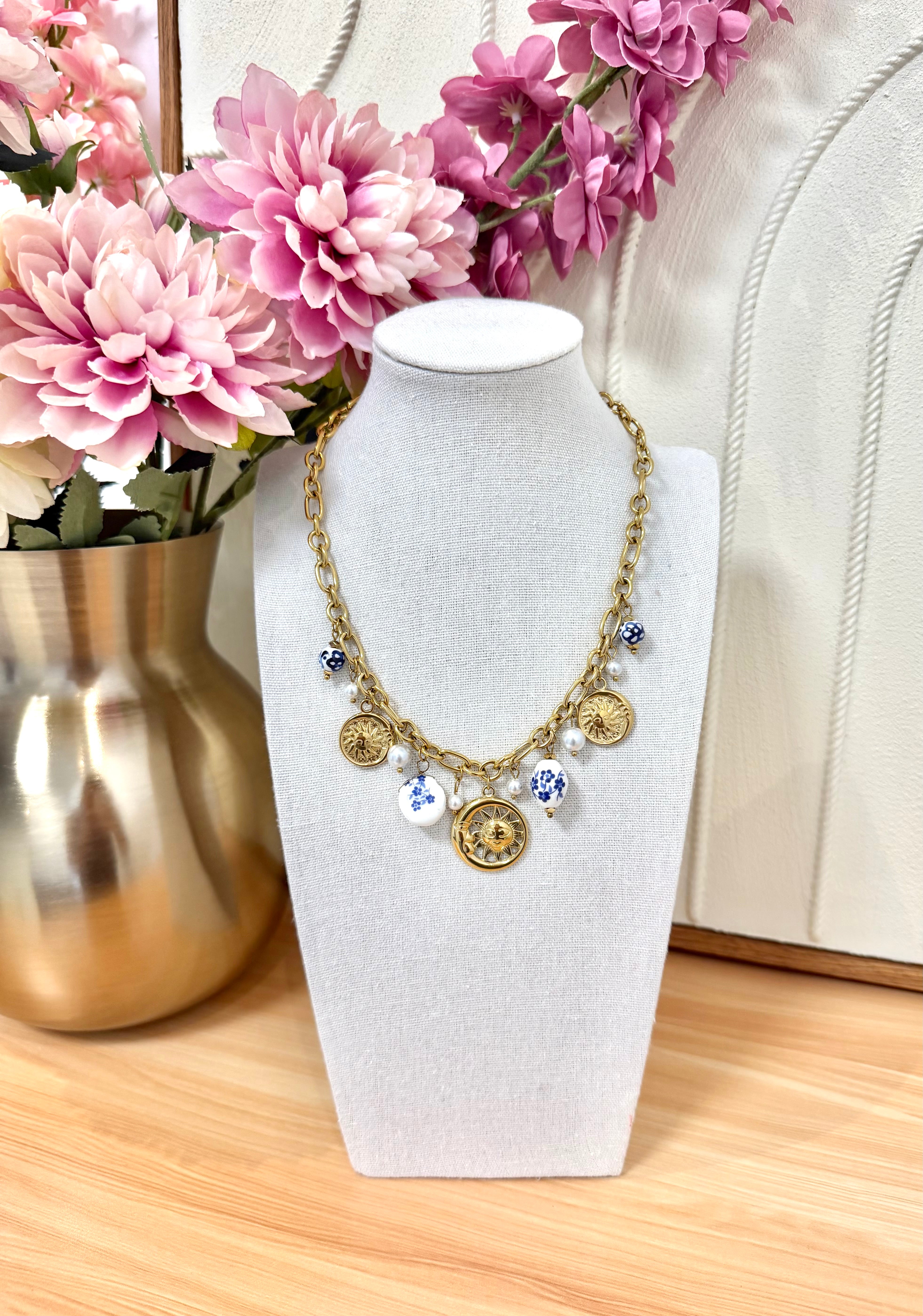 Collier Lune & Soleil