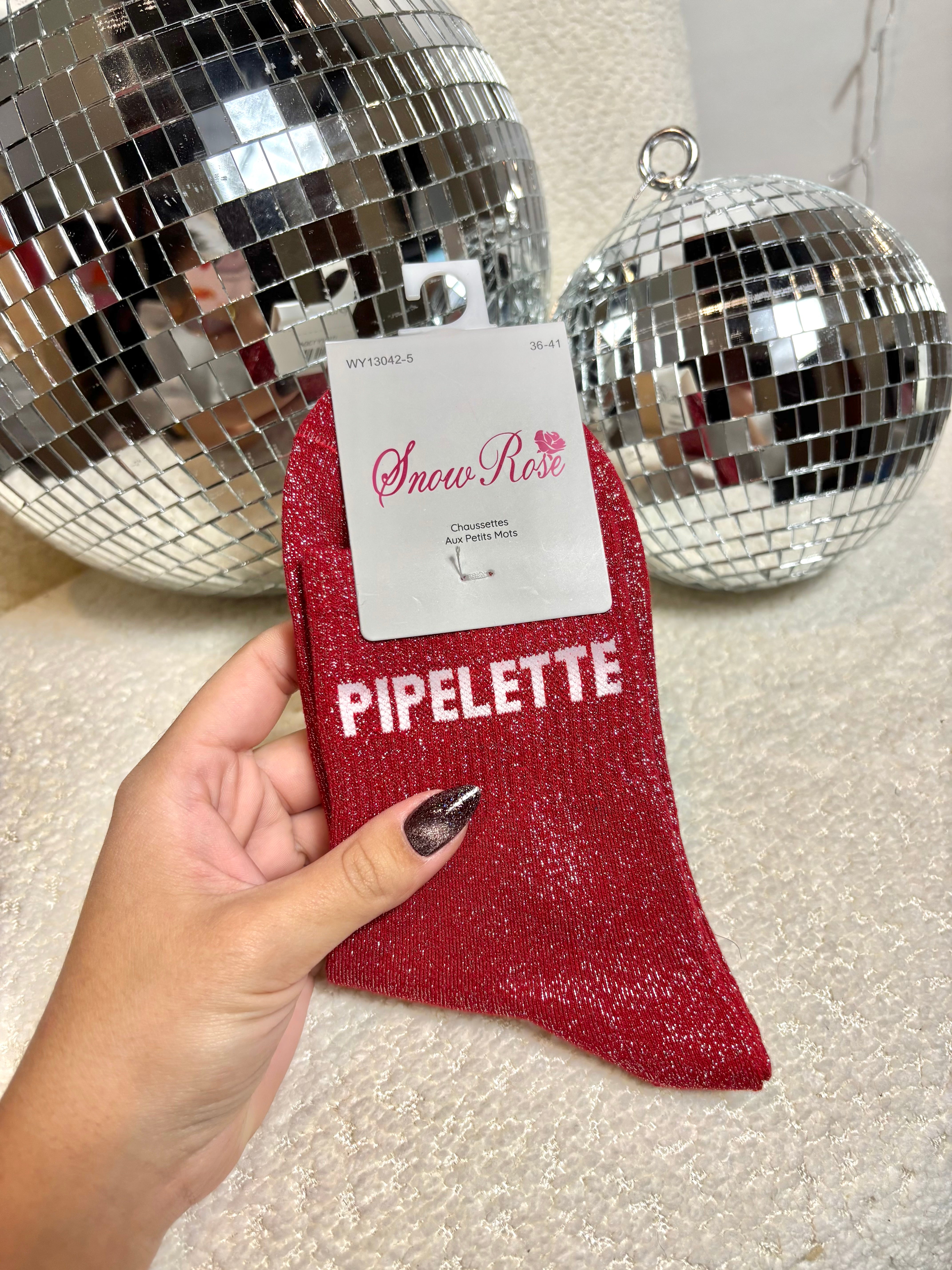 Chaussettes Brillantes PIPELETTE