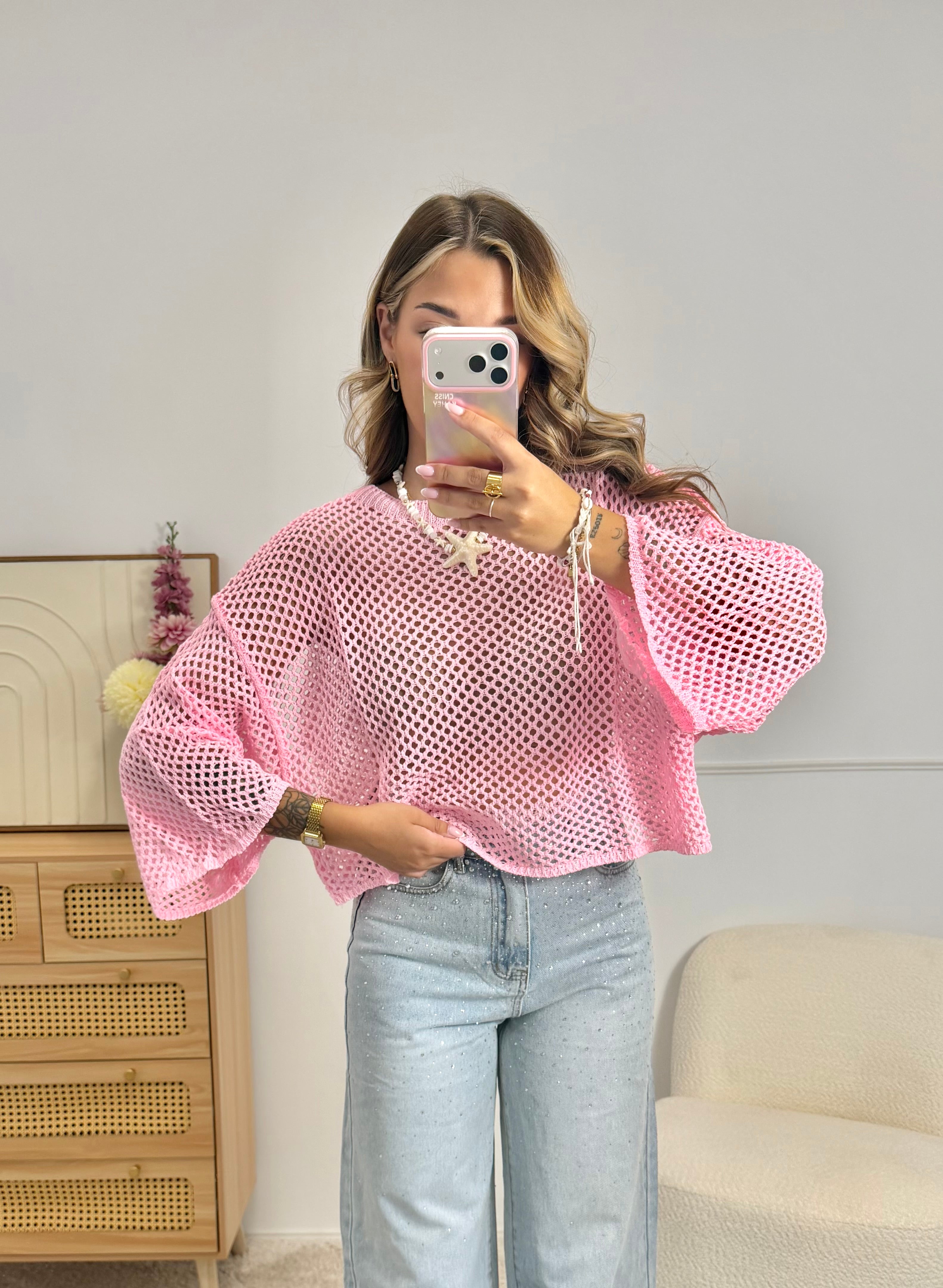 Top Crochet Rose
