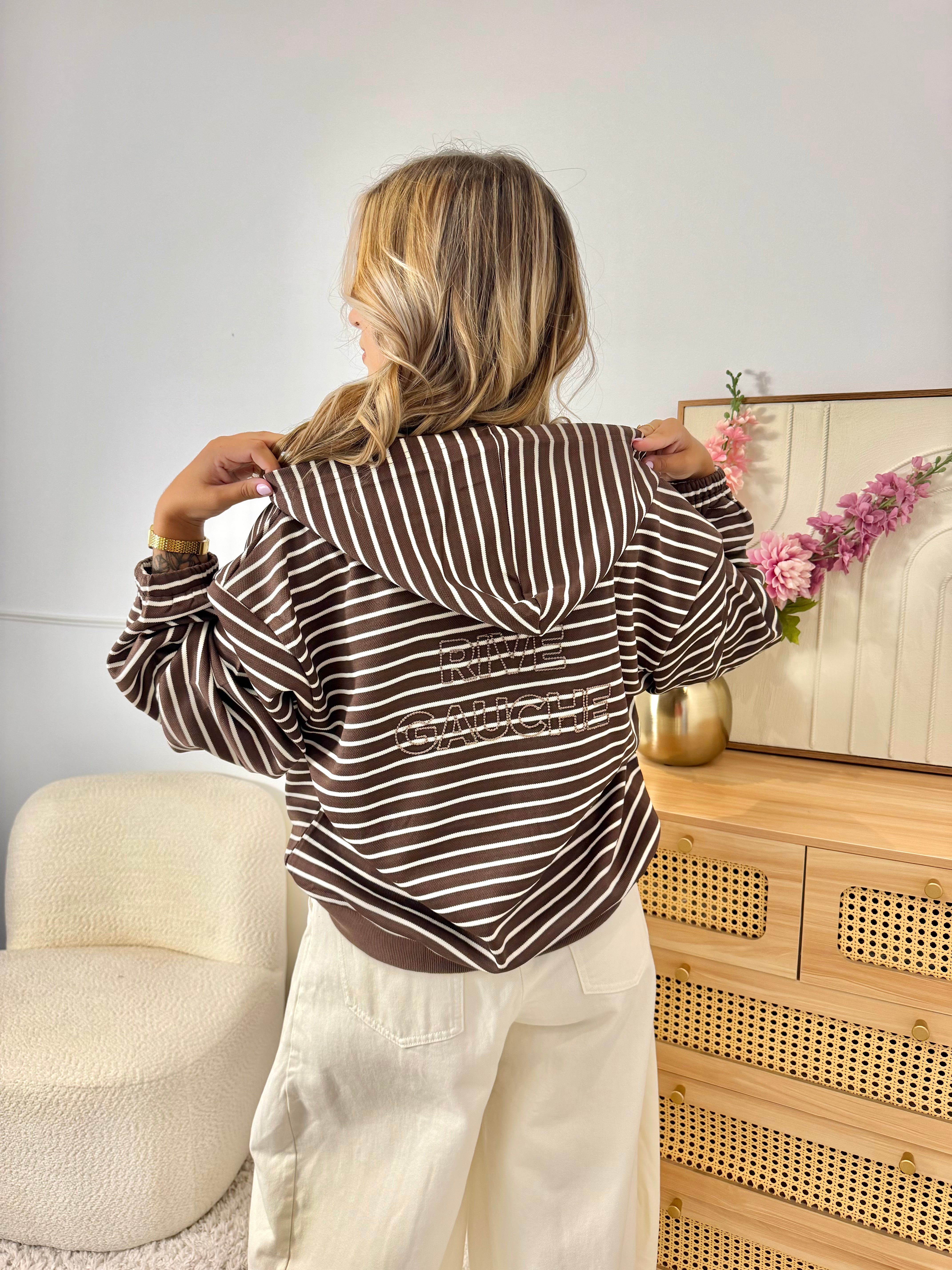 Veste RIVE GAUCHE choco