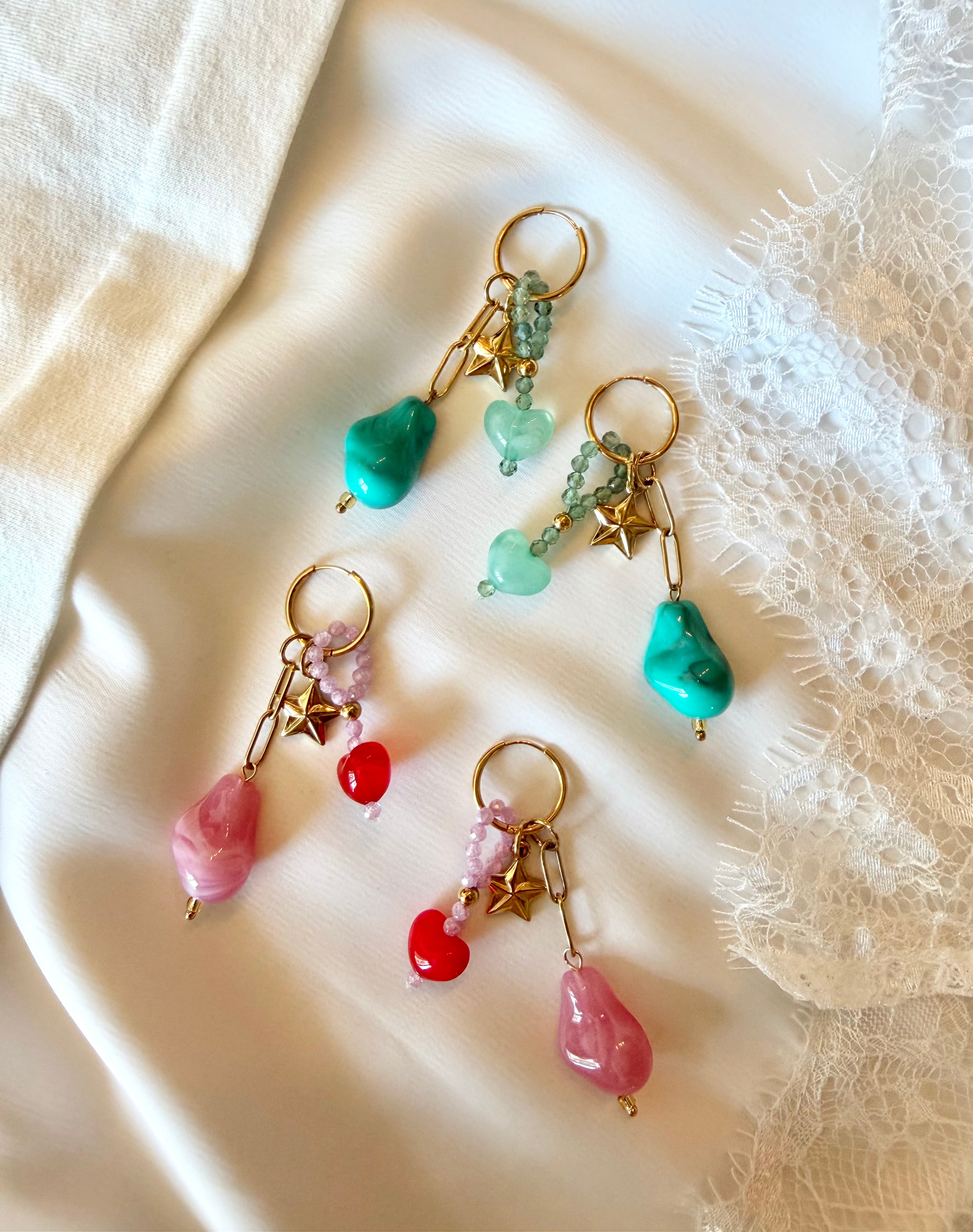Boucles D'oreilles Breloque