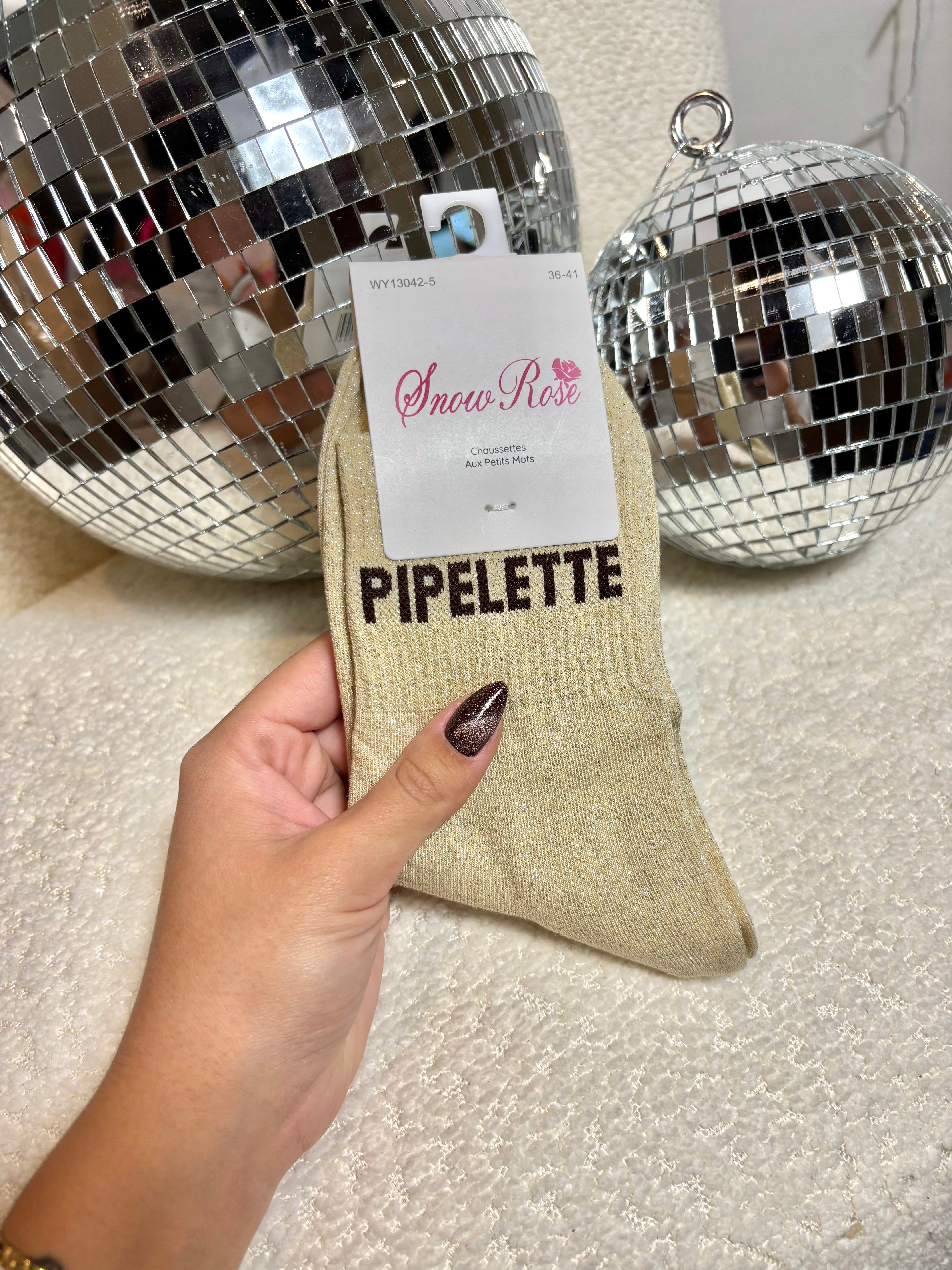 Chaussettes Brillantes PIPELETTE