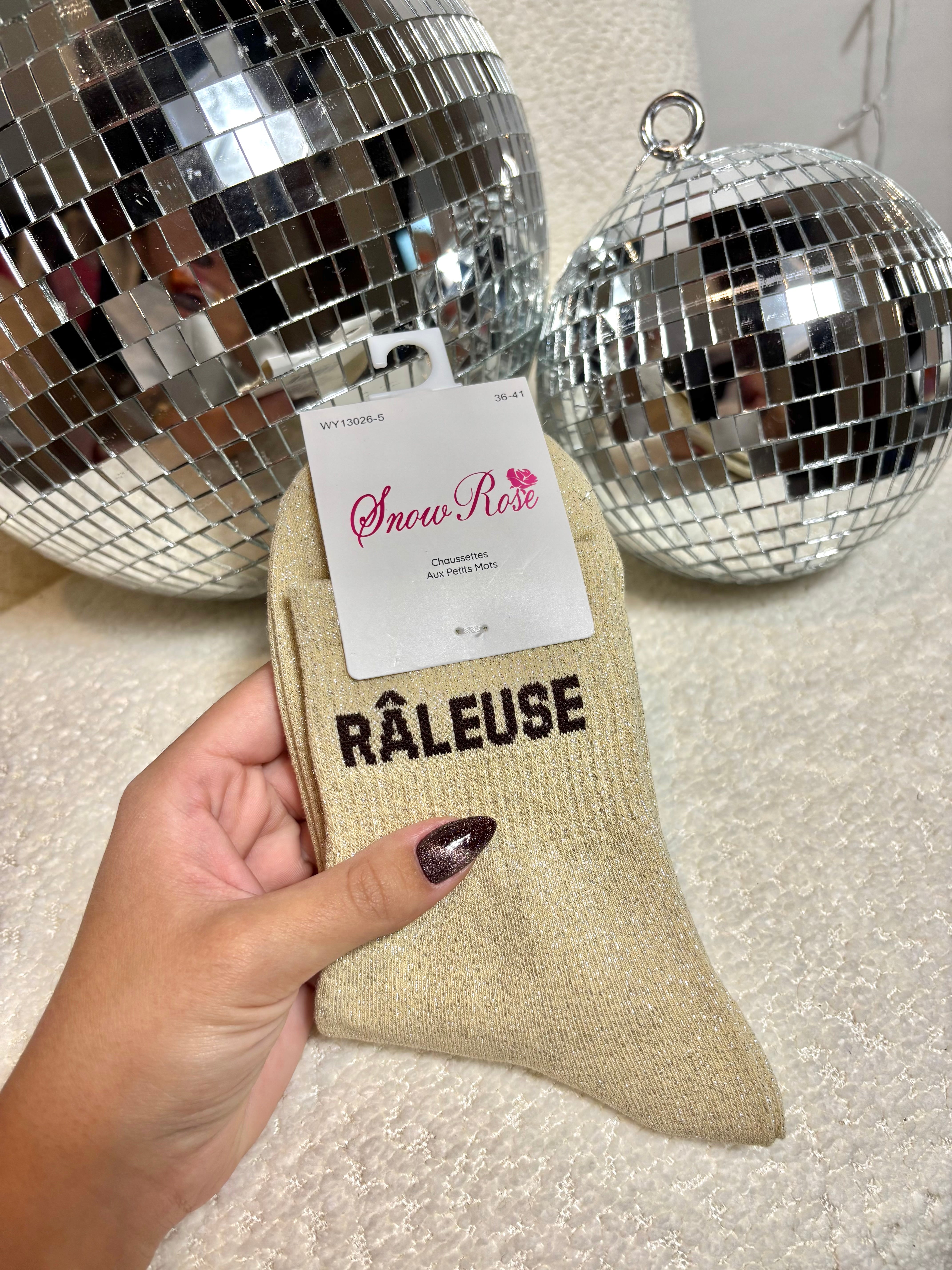 Chaussettes Brillantes RÂLEUSE