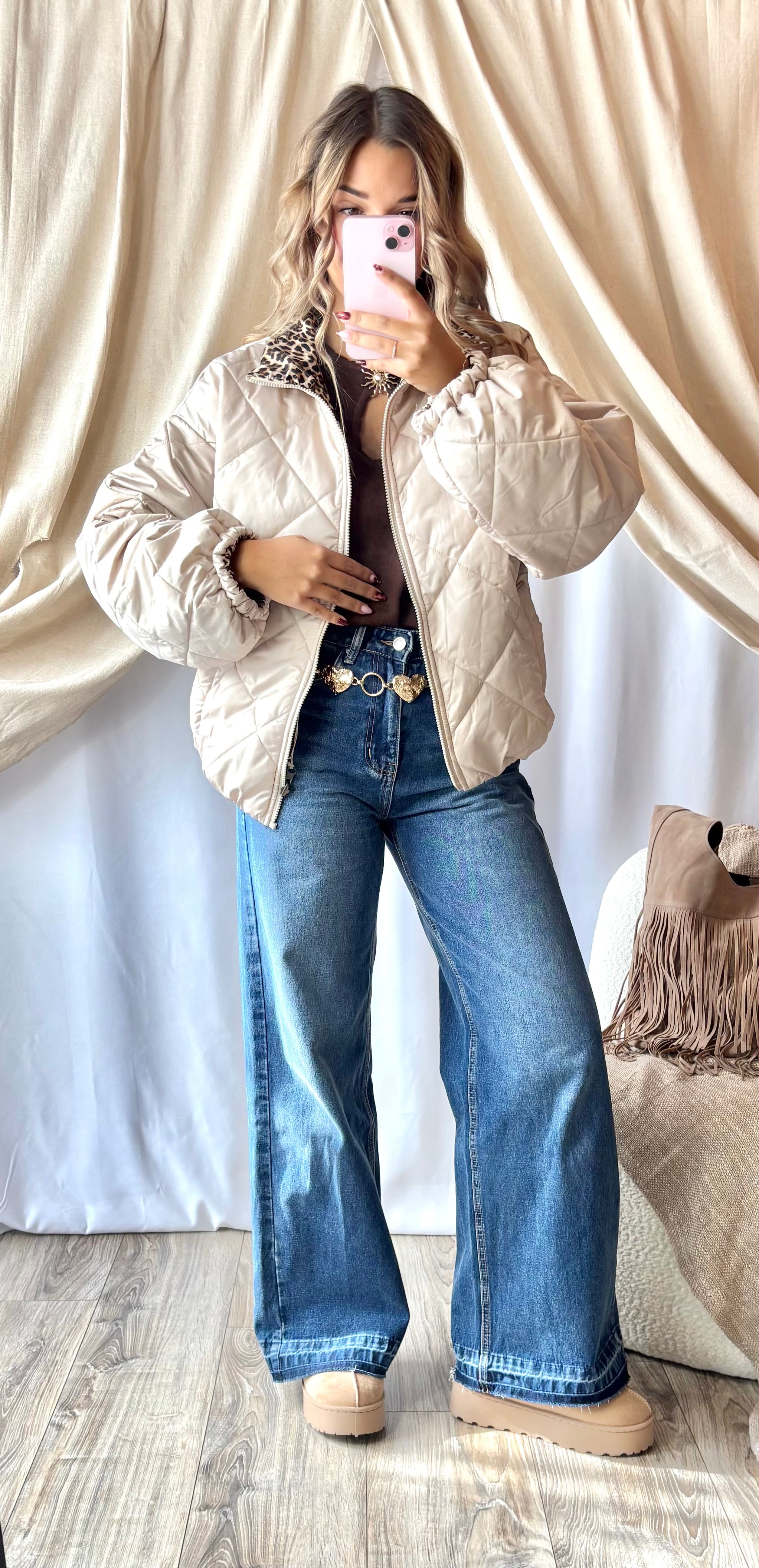 Veste Matelassé RÉVERSIBLE