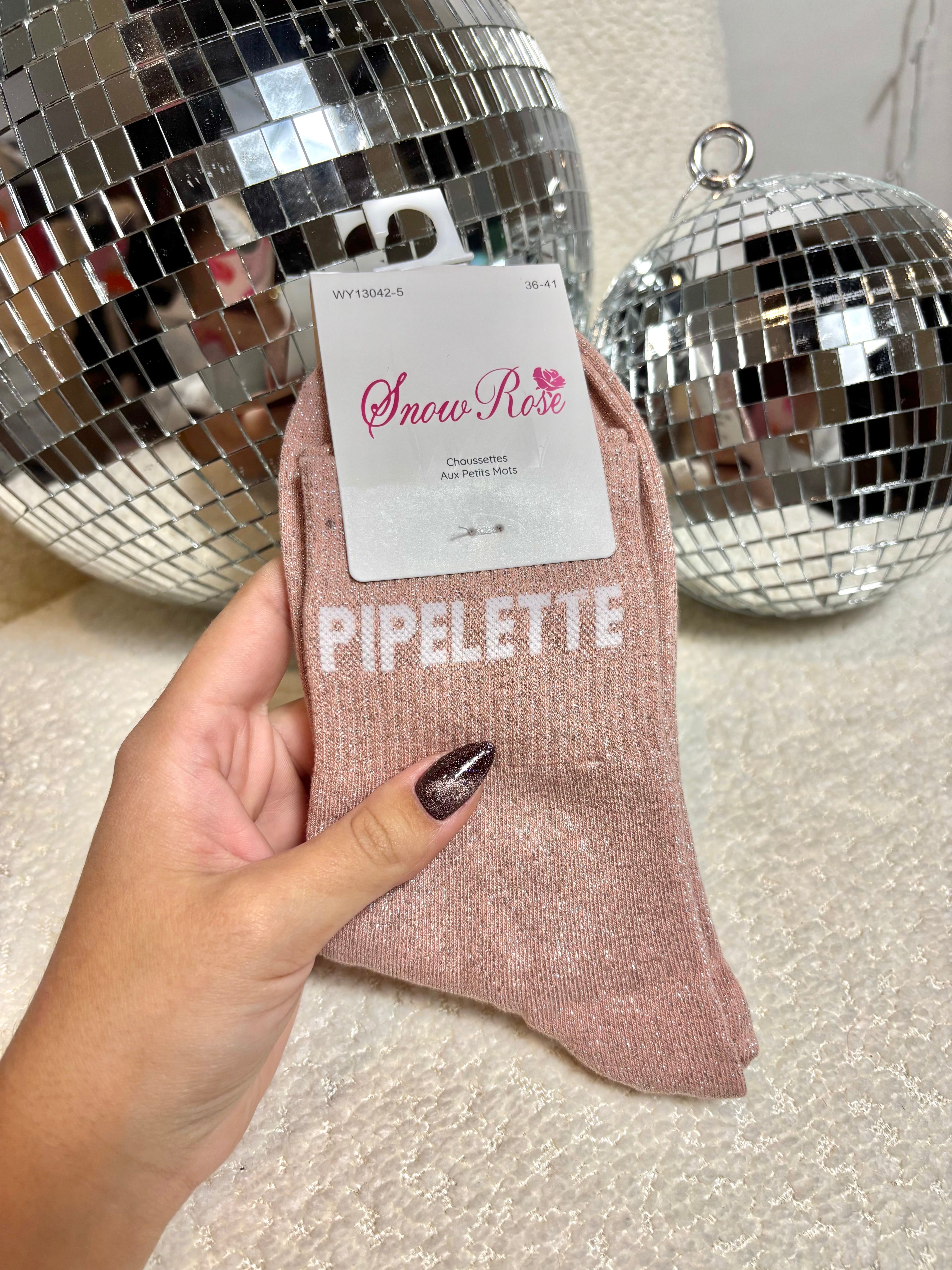 Chaussettes Brillantes PIPELETTE