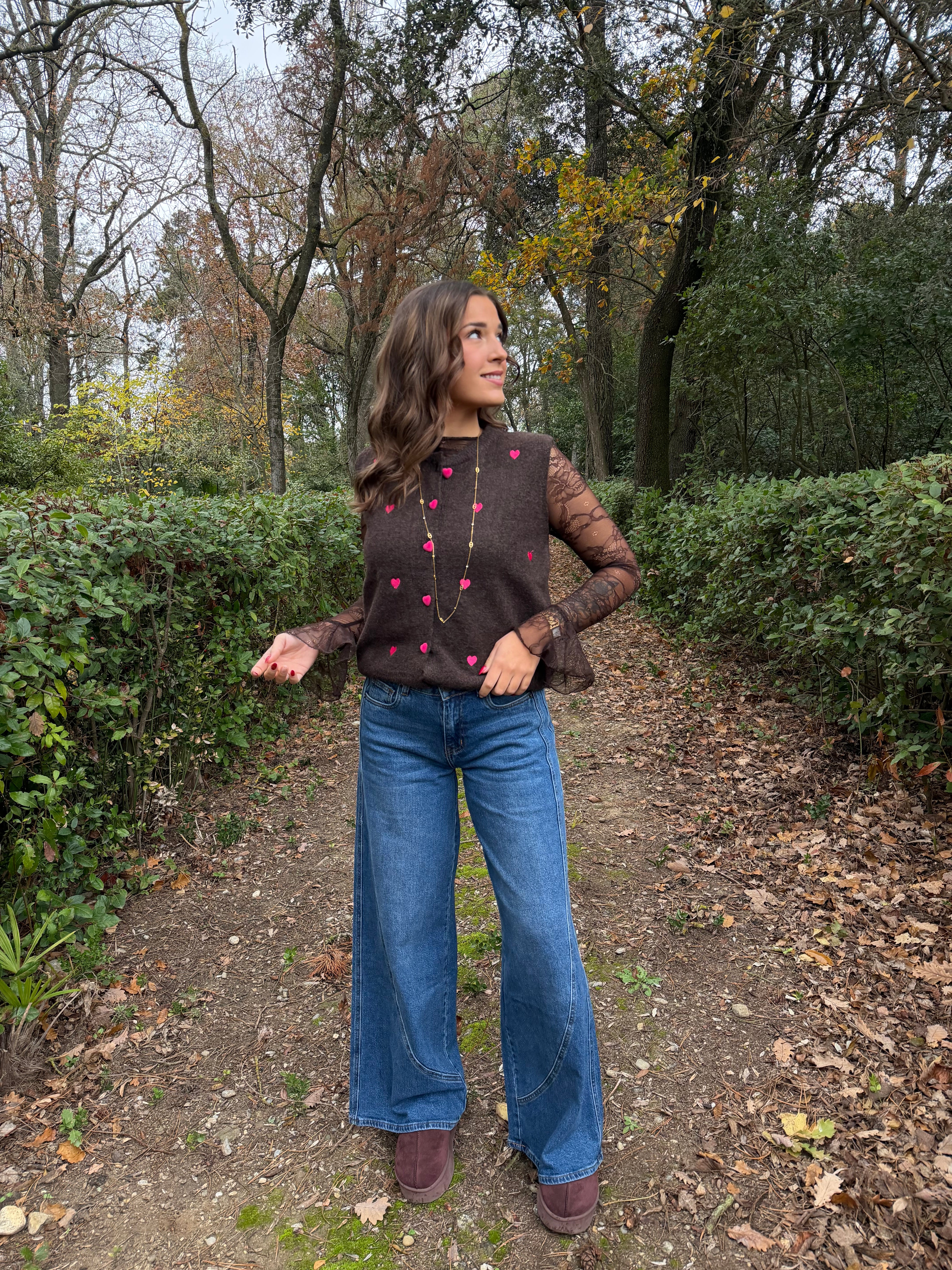 Gilet sans Manches Cœur