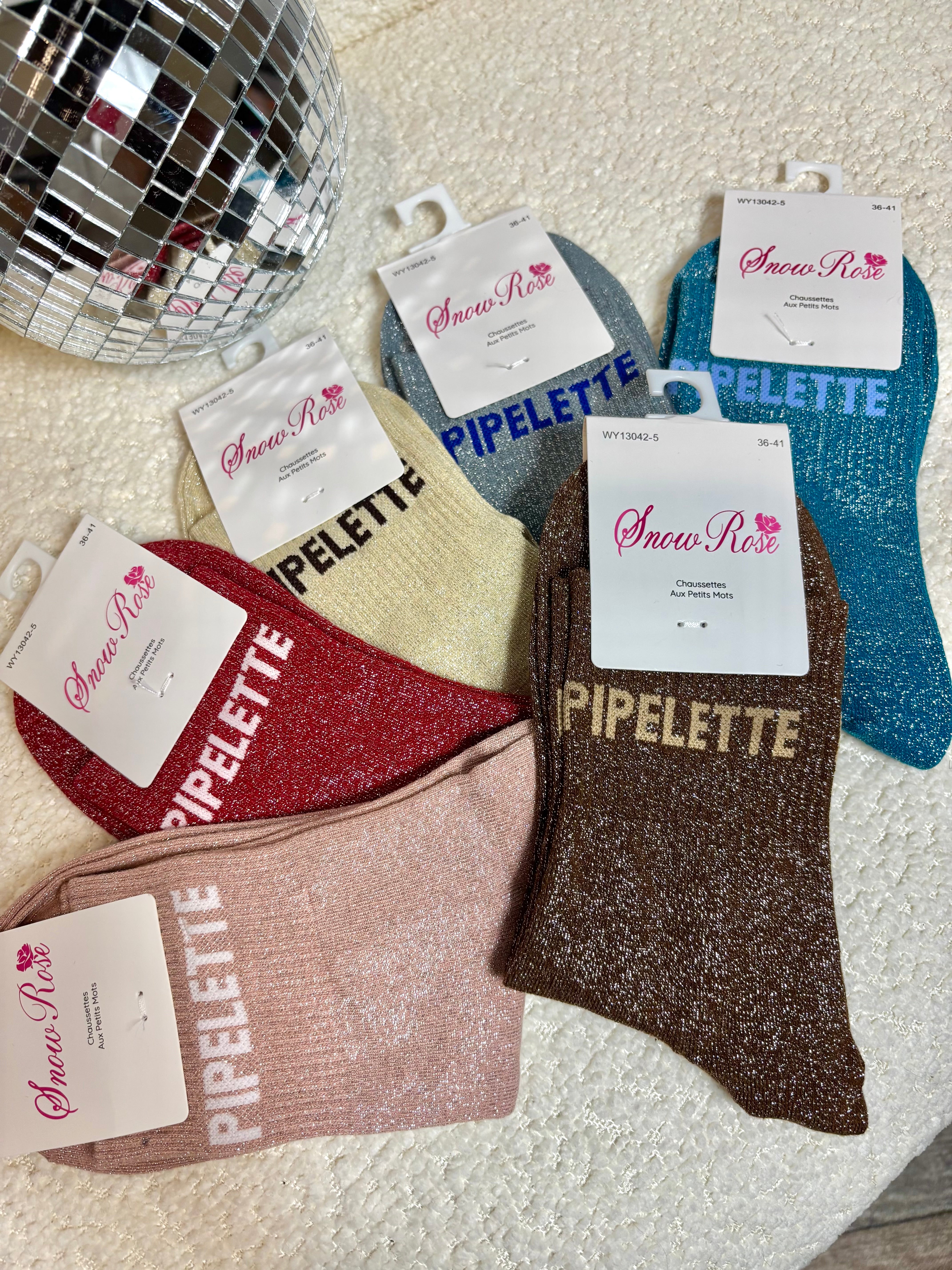 Chaussettes Brillantes PIPELETTE