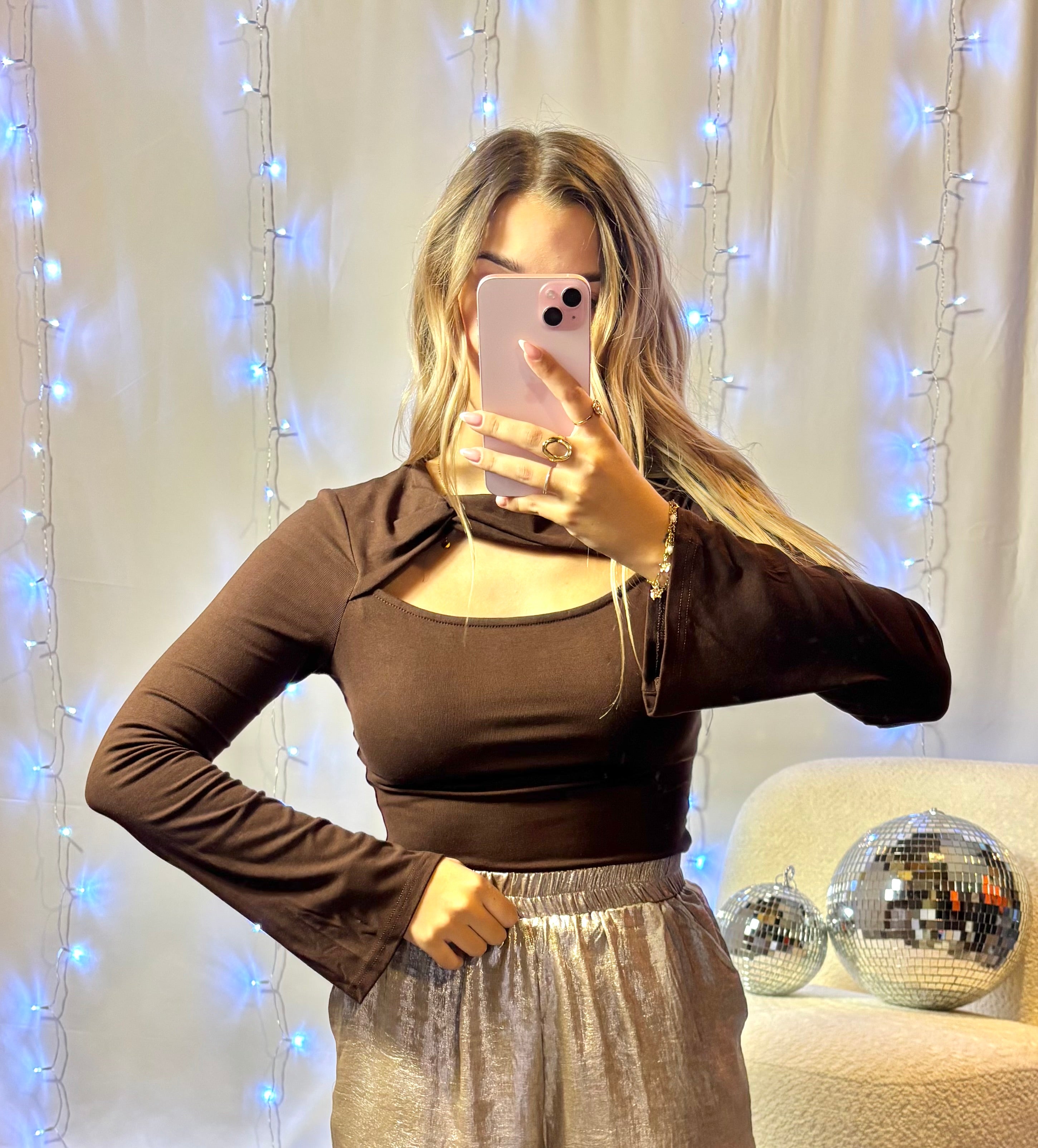 Top Manches Longues Chocolat