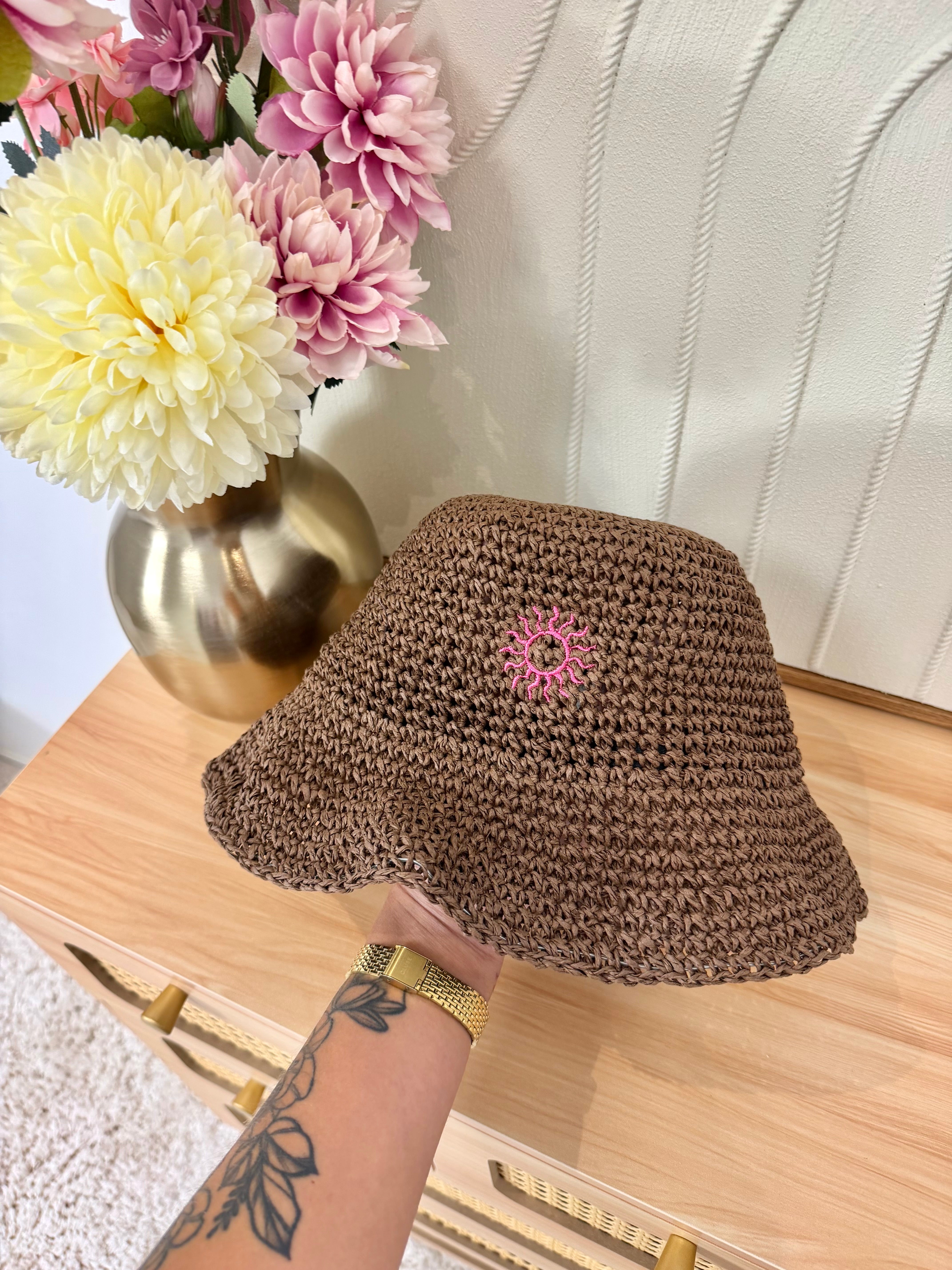 Chapeau Bob Soleil Choco