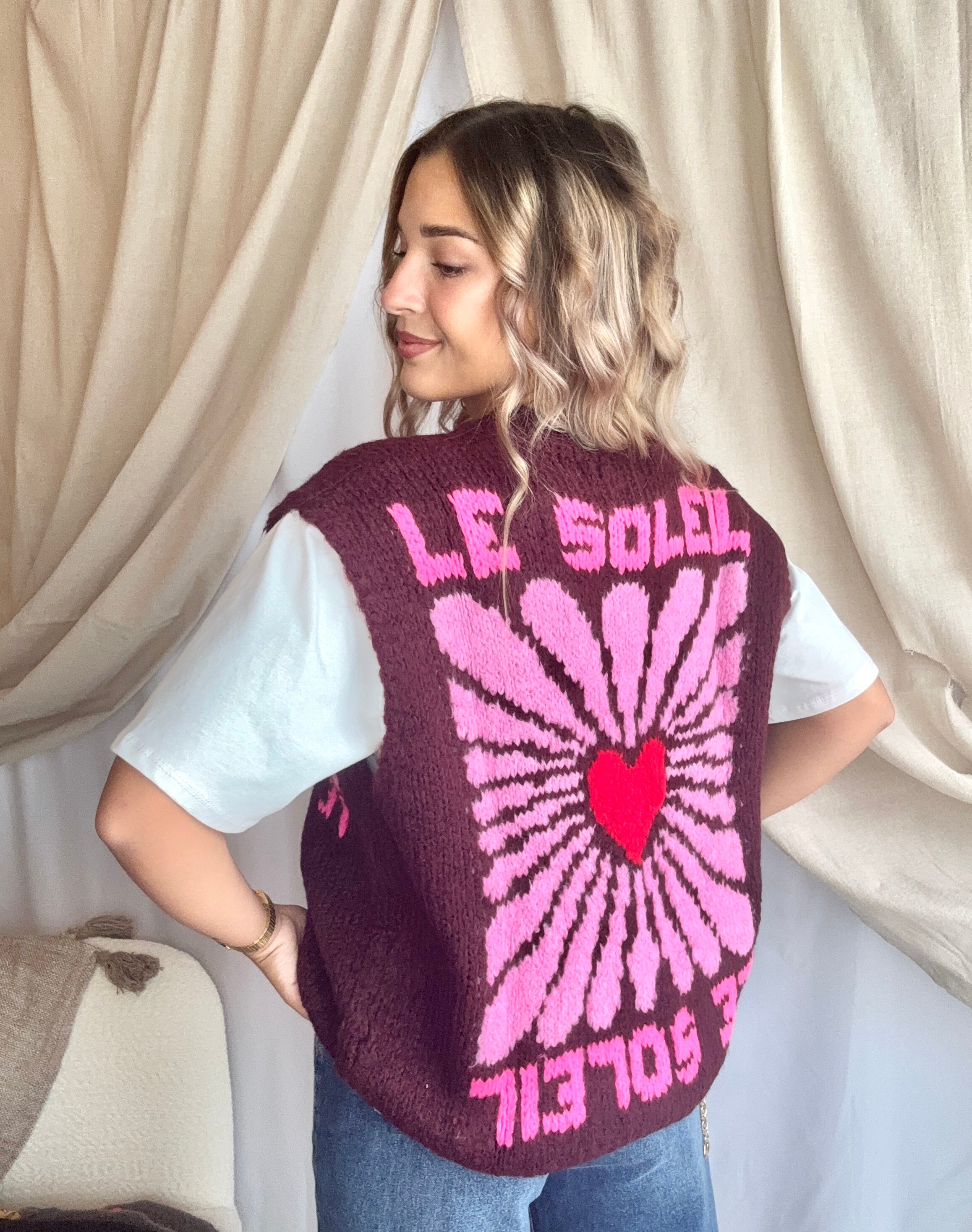 Gilet Soleil Bordeaux