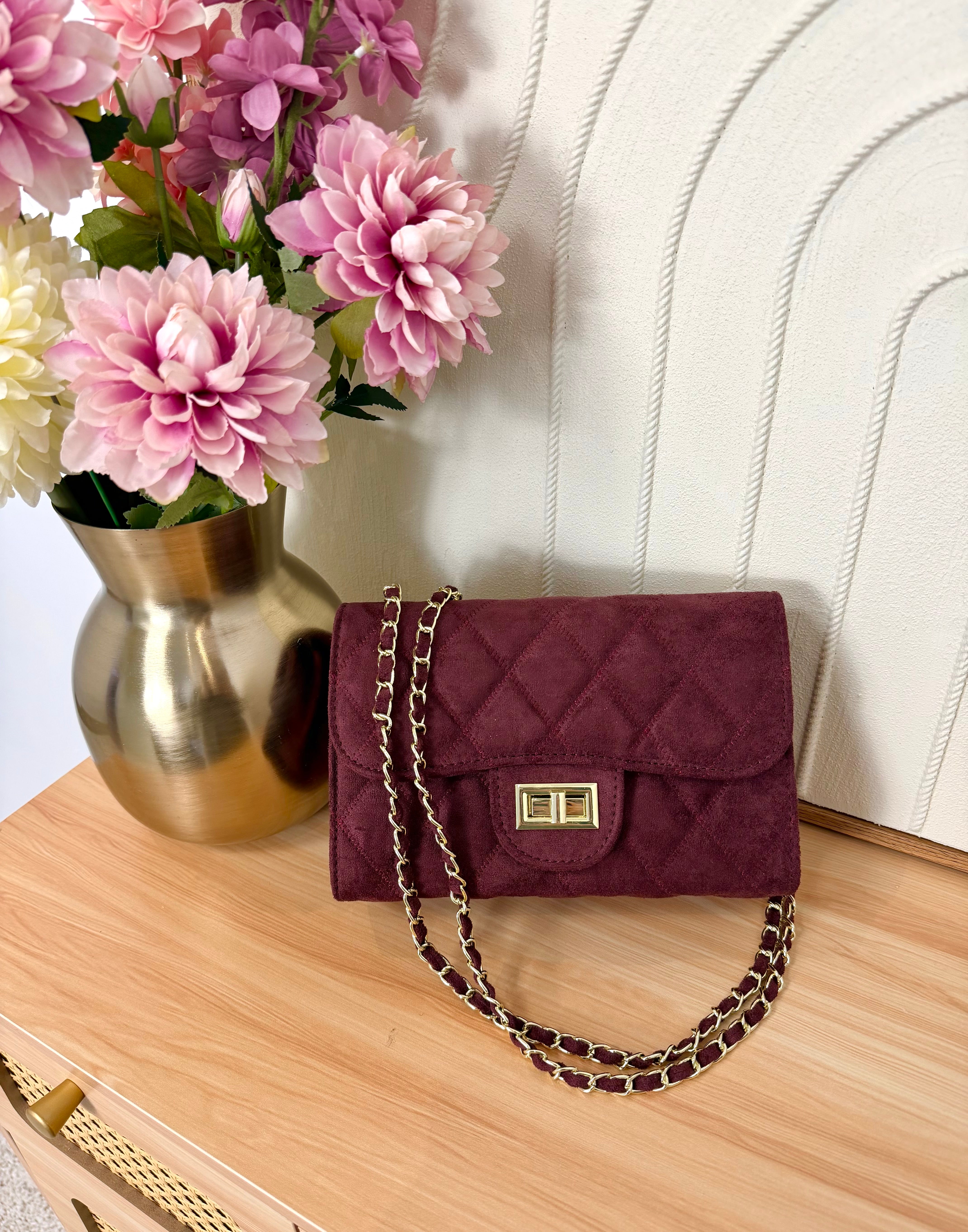 Sac Matelassés Bordeaux Gallantry