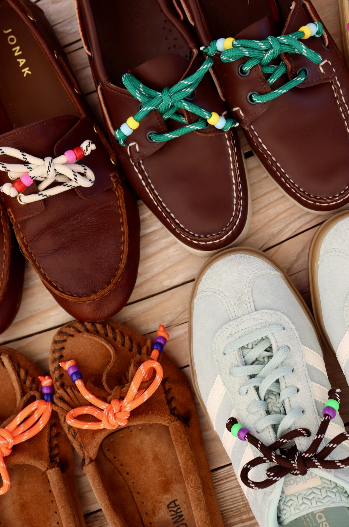 Lacets bijoux pour chaussures
