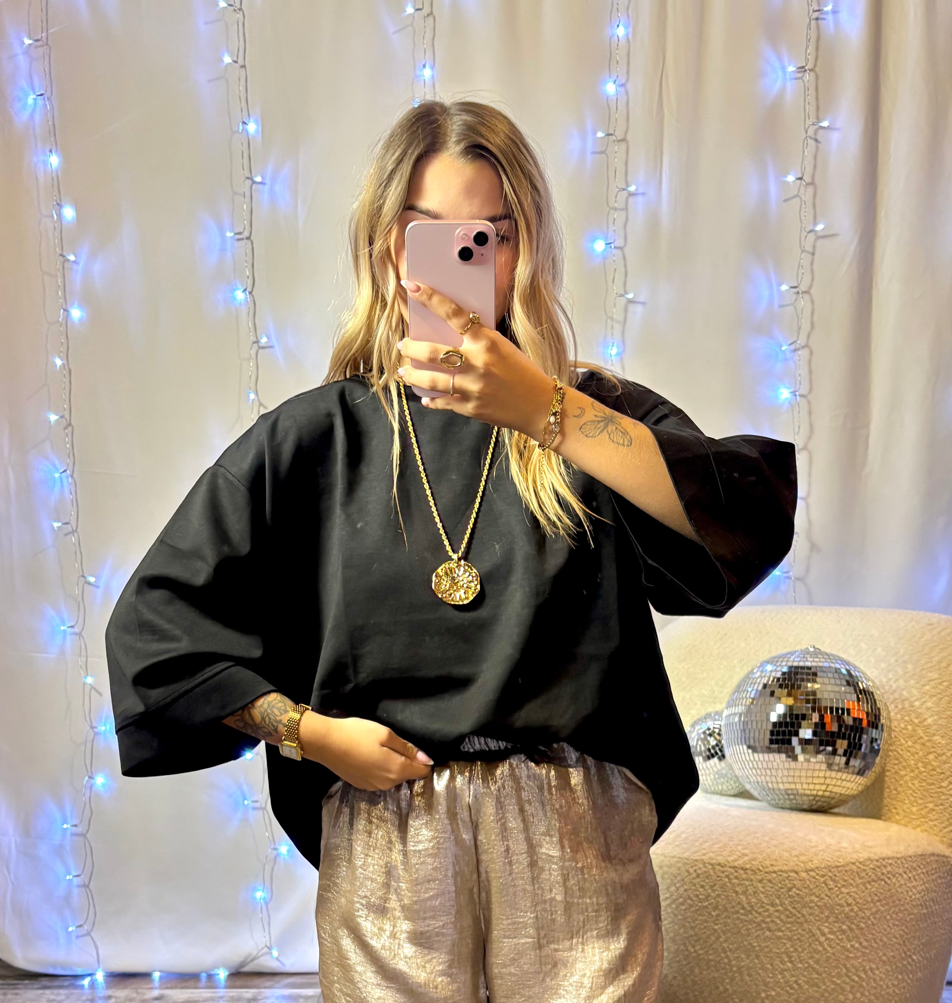 T-Shirt Oversize Noir