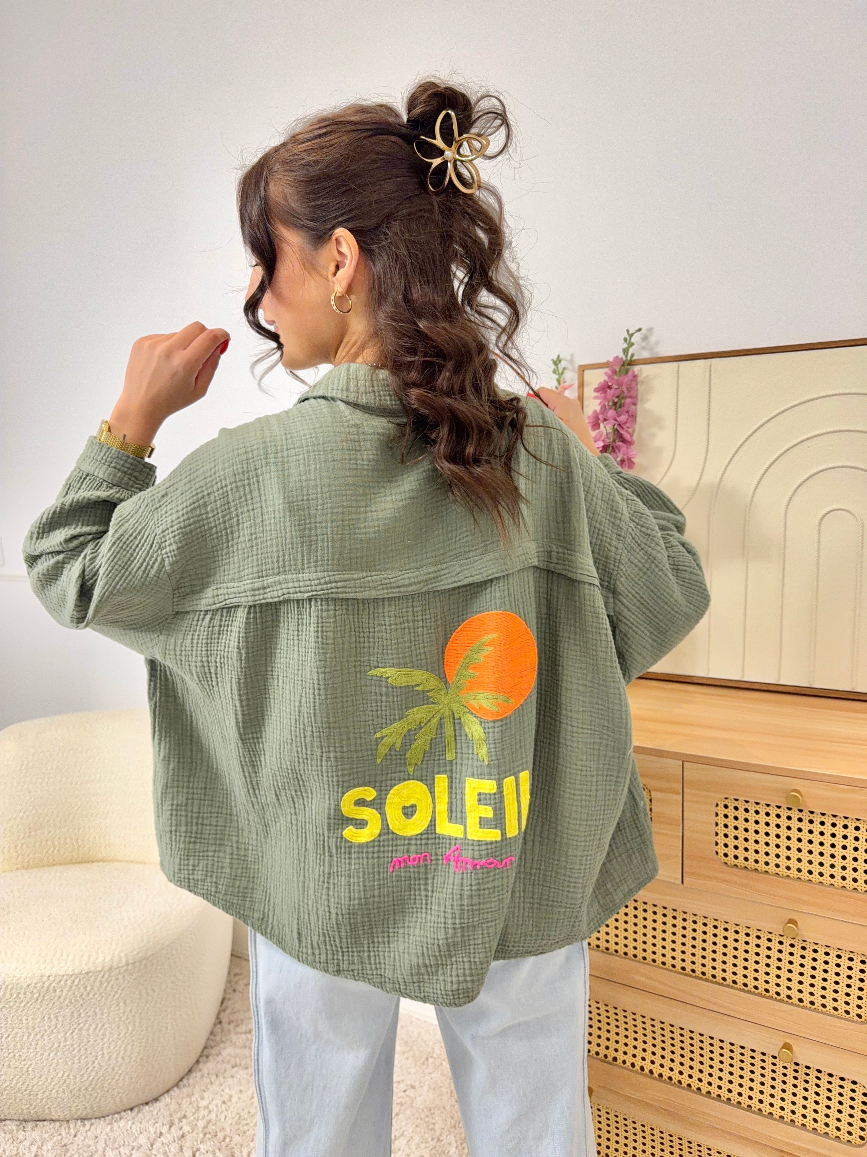 Chemise SOLEIL Kaki