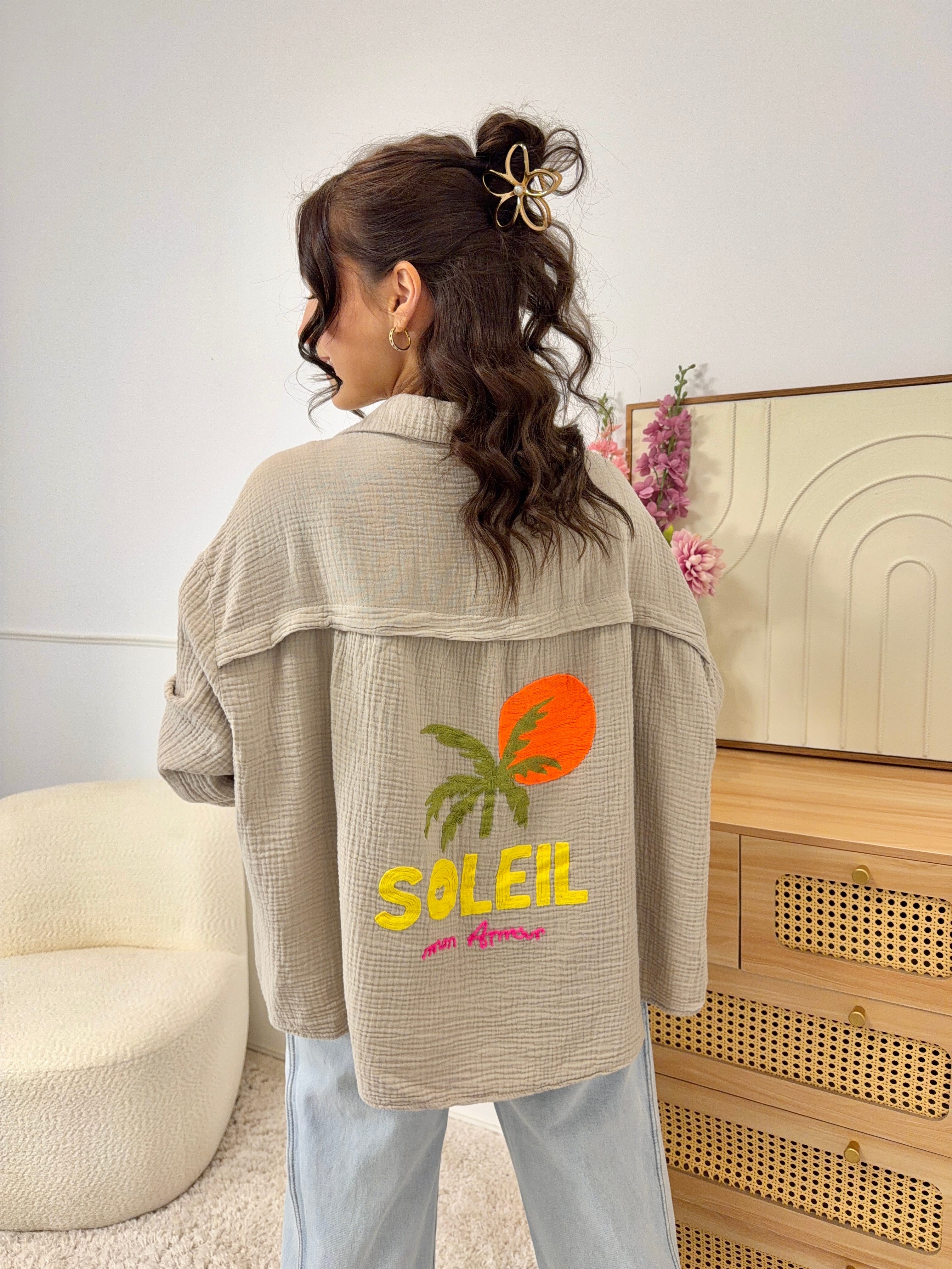 Chemise SOLEIL Beige