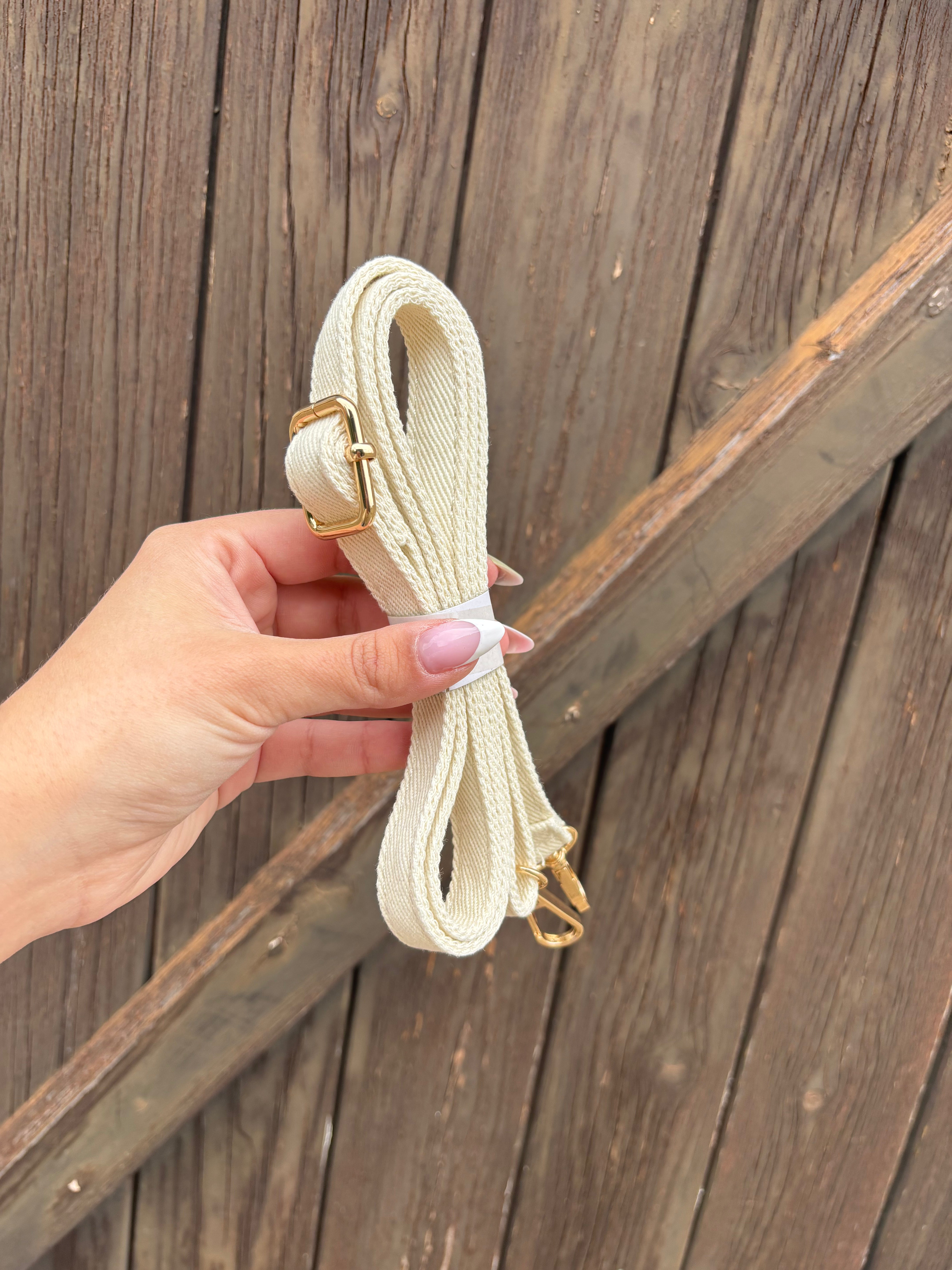 Sac Pochette Love Beige