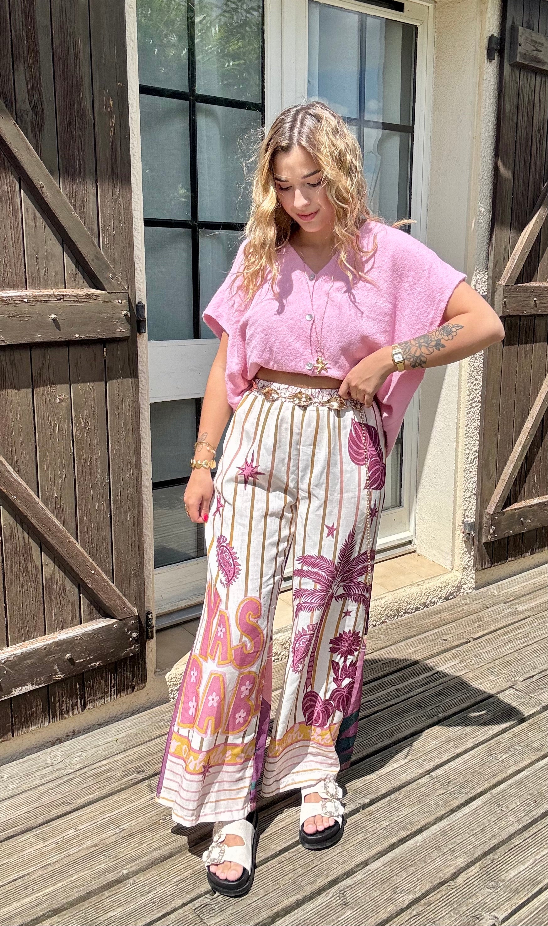 Pantalon Imprimée