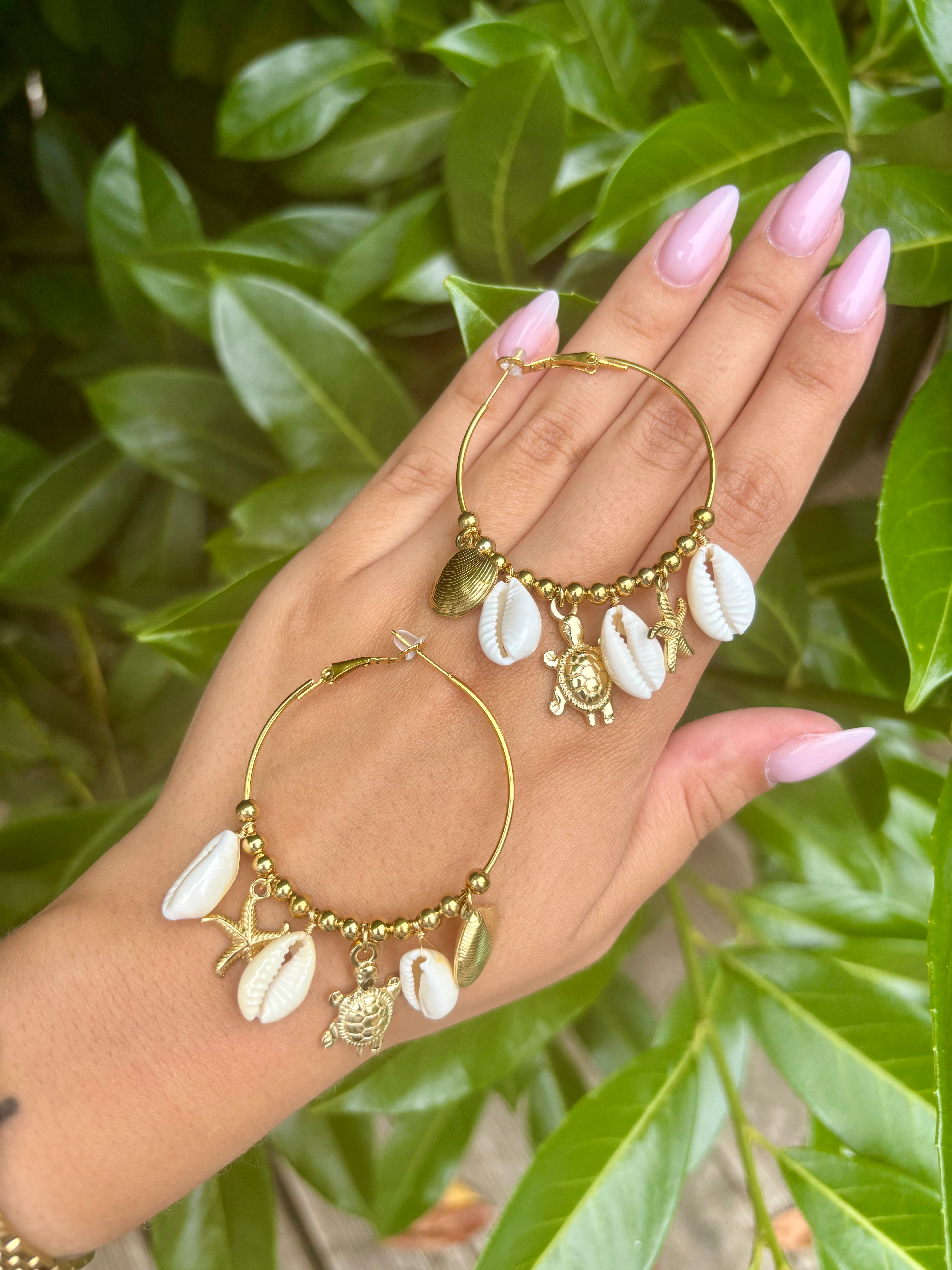Boucles d'oreilles Tortue
