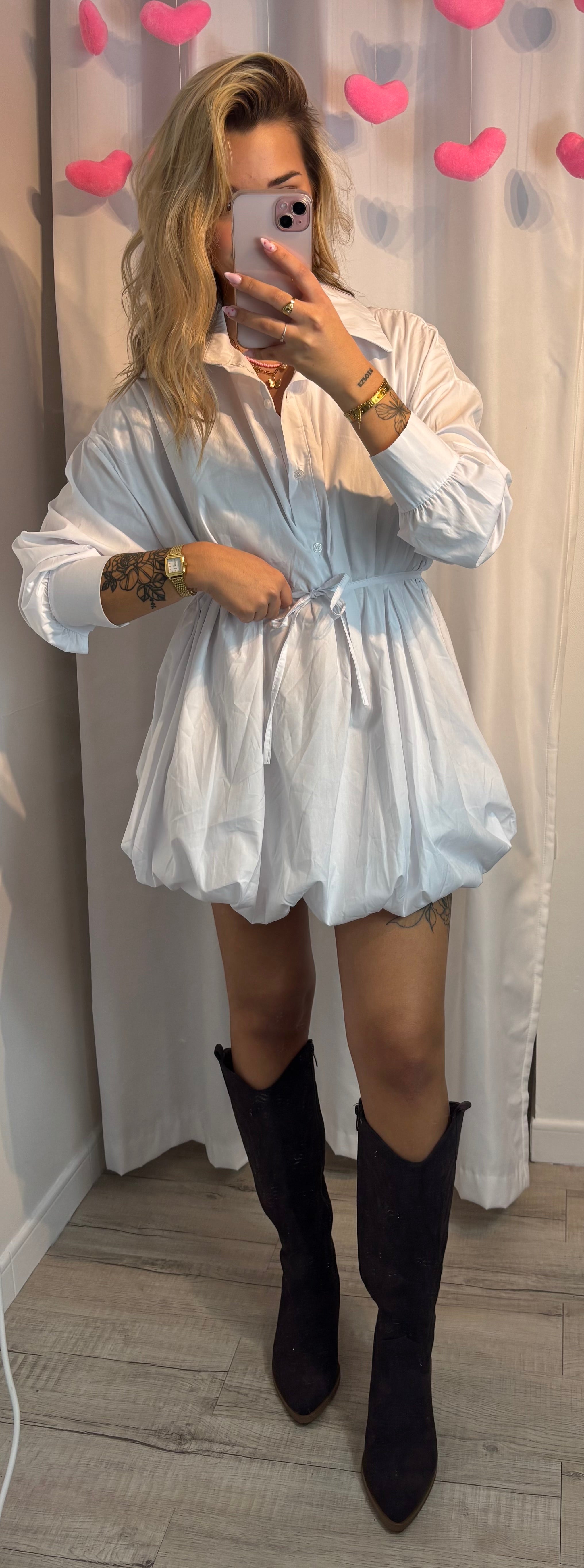 Robe Chemise Blanche