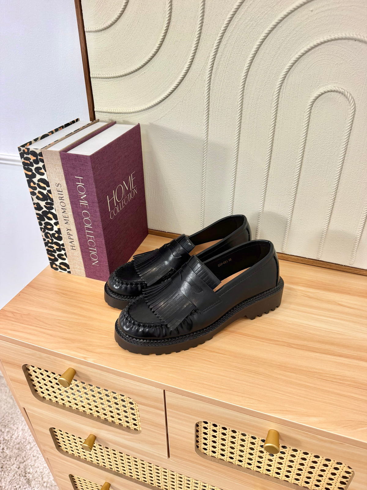Mocassin Findlay similicuir noir