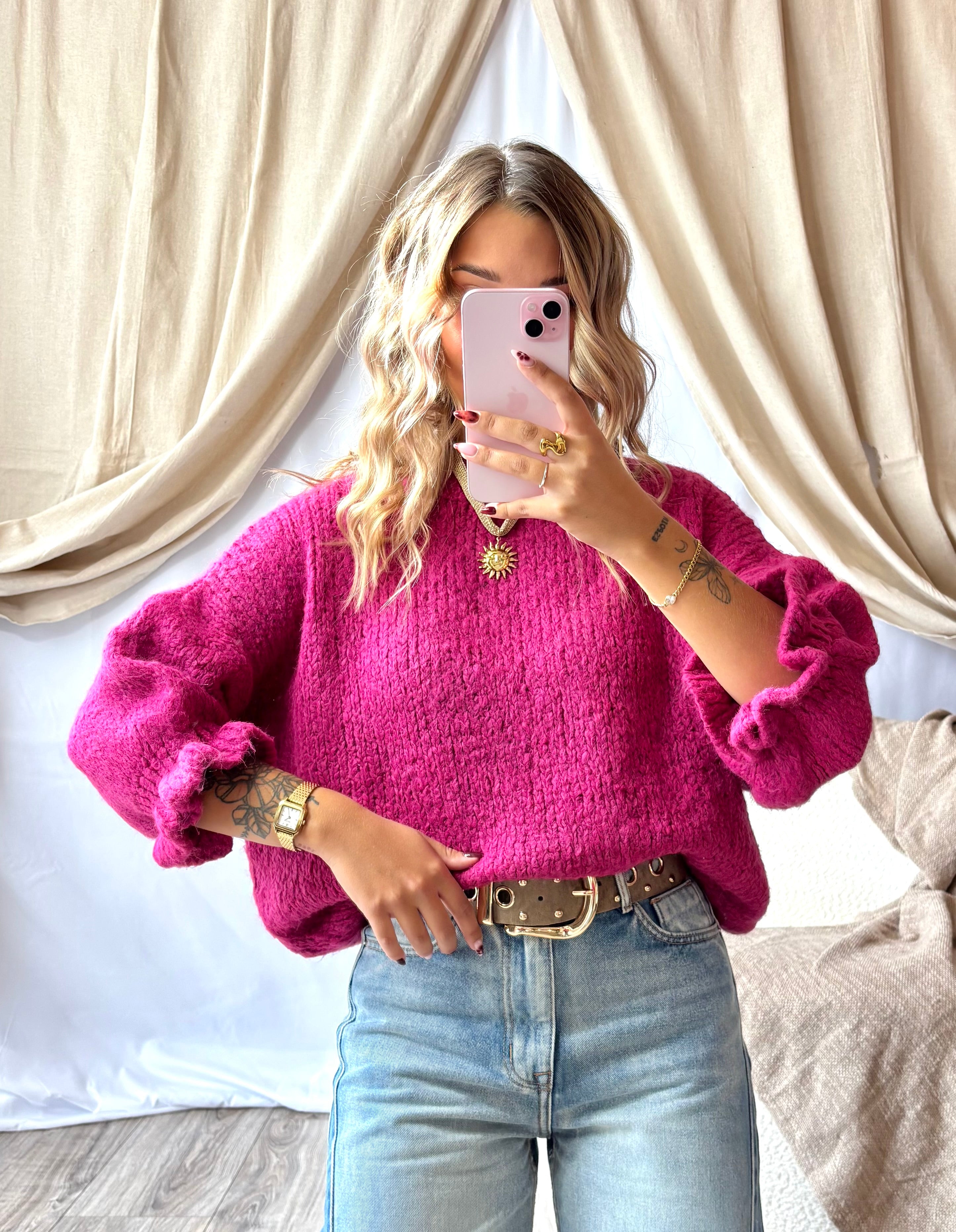 Pull Mauve