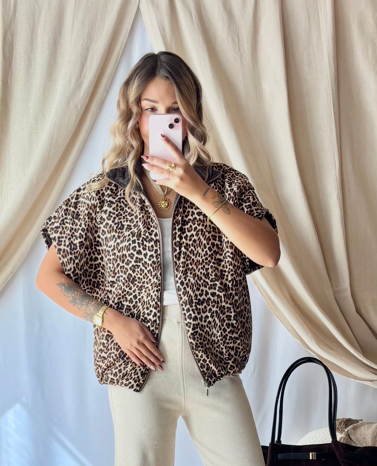 Veste RÉVERSIBLE Chocolat
