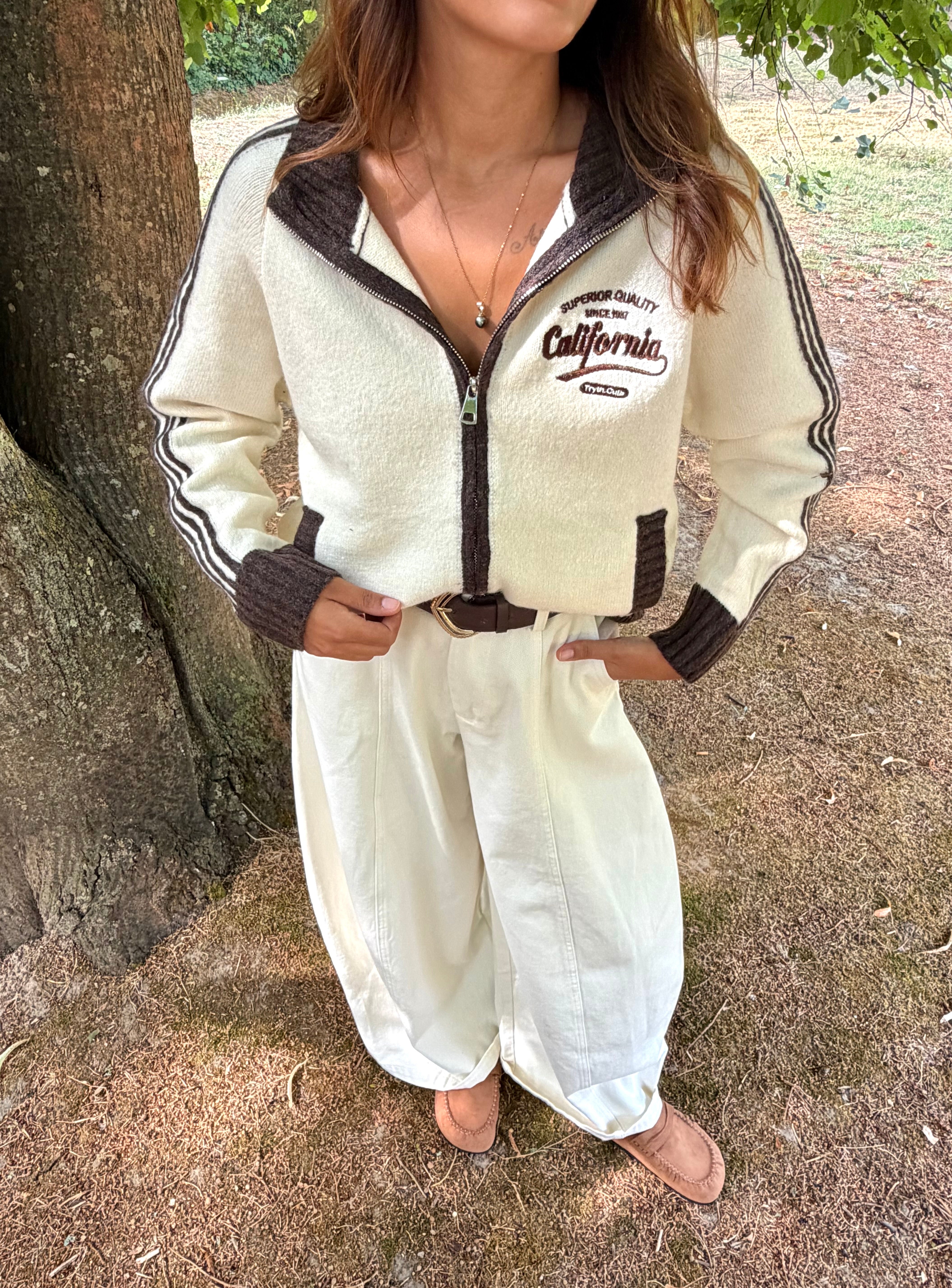 Veste CALIFORNIA Crème