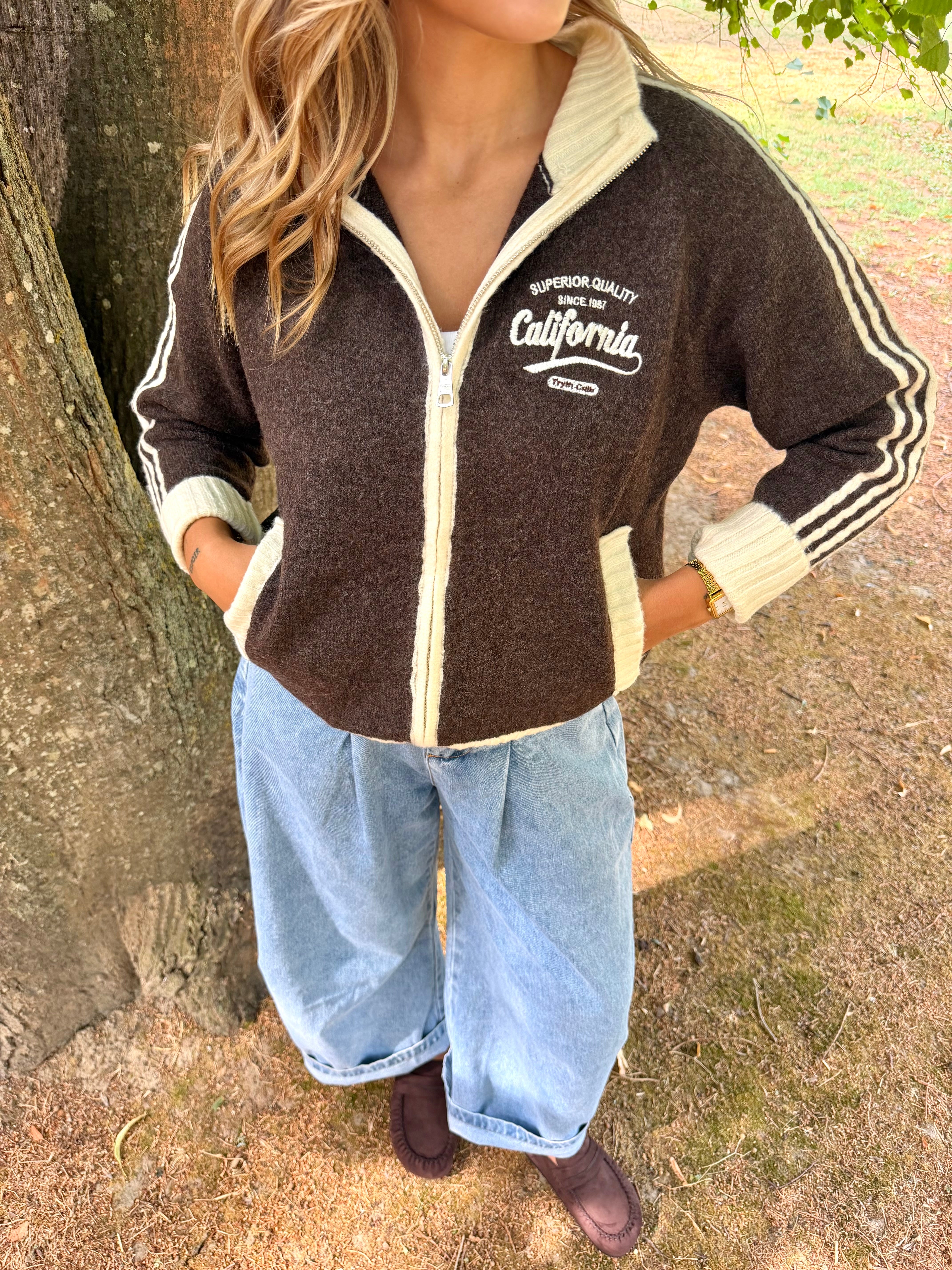 Veste CALIFORNIA Choco
