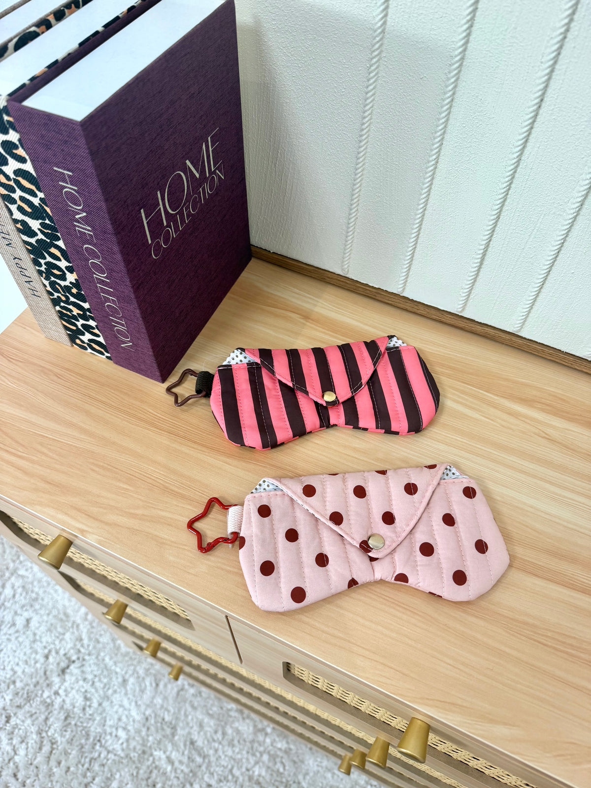 Étui à lunette tissu