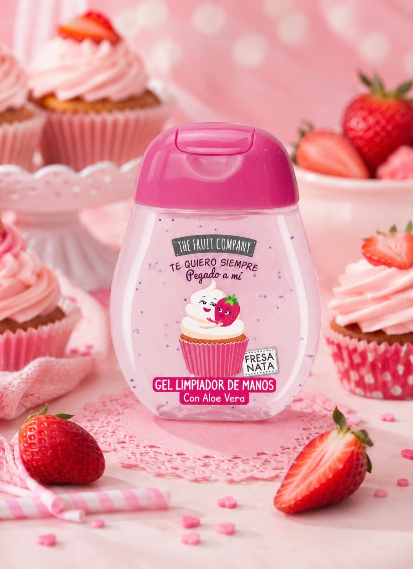Gel Désinfectant 🍓FRAISE CHANTILLY🧁