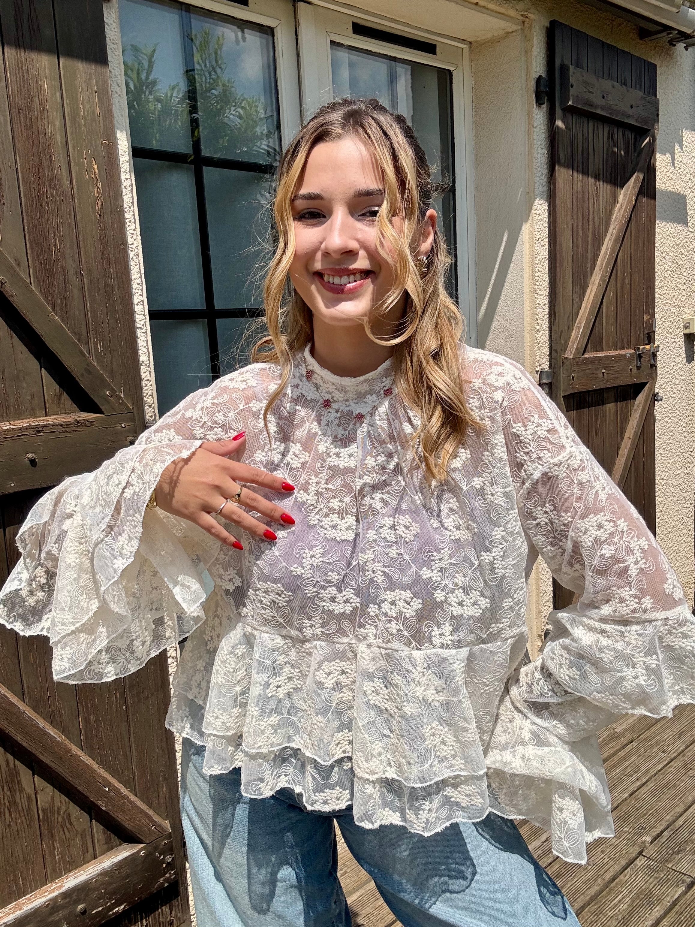 Blouse en Dentelle