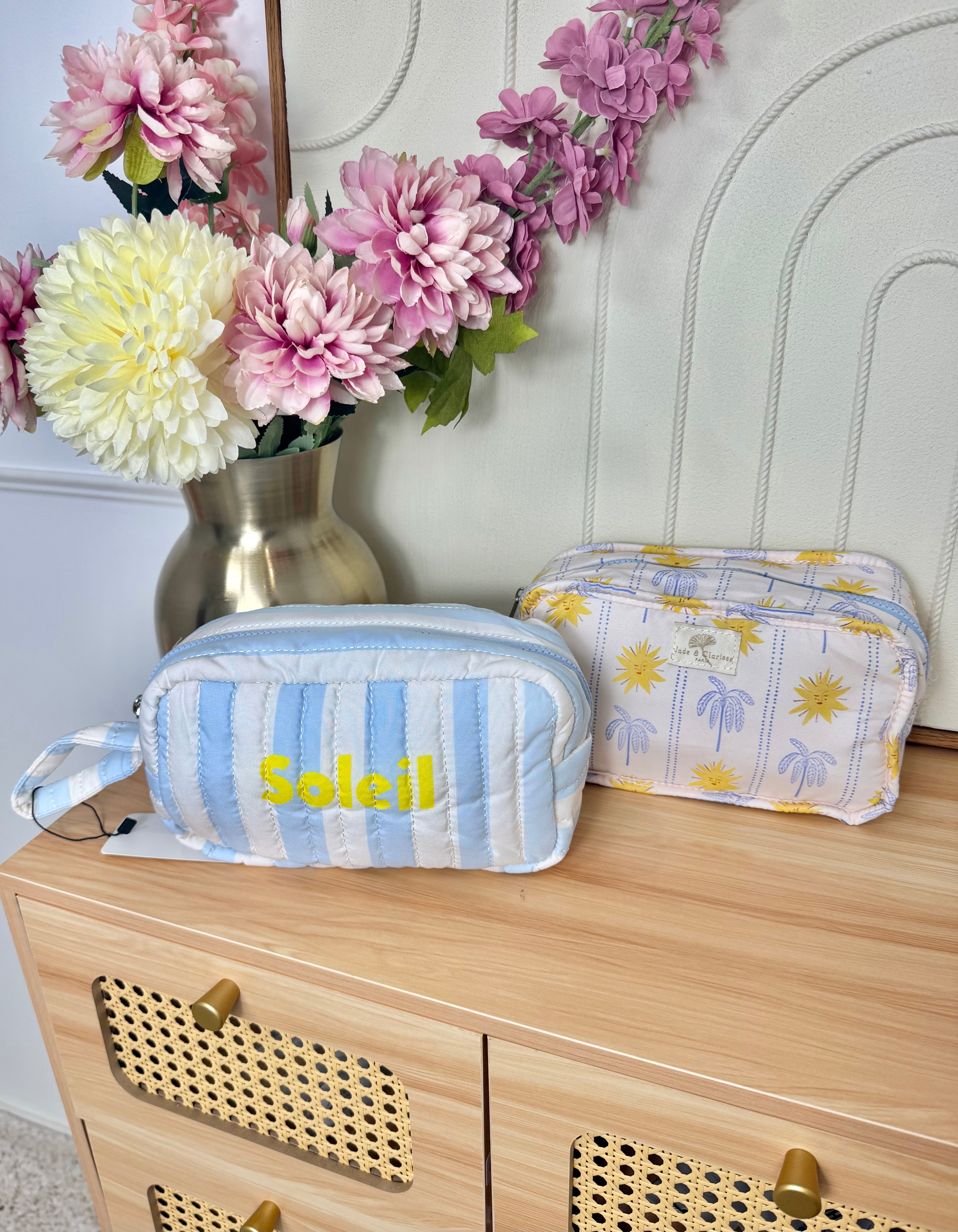 Trousse RÉVERSIBLE Bleu