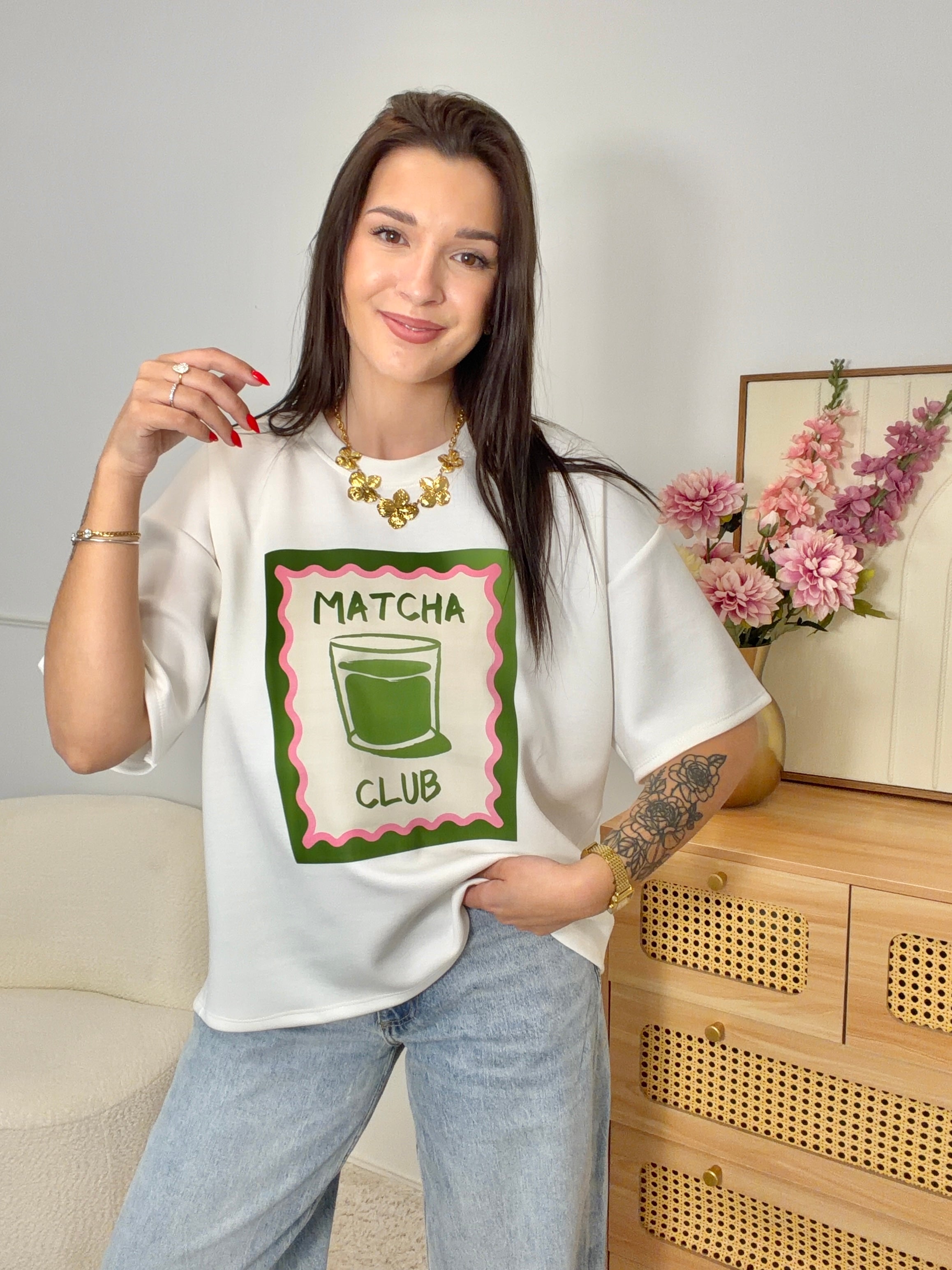 T-Shirt MATCHA CLUB