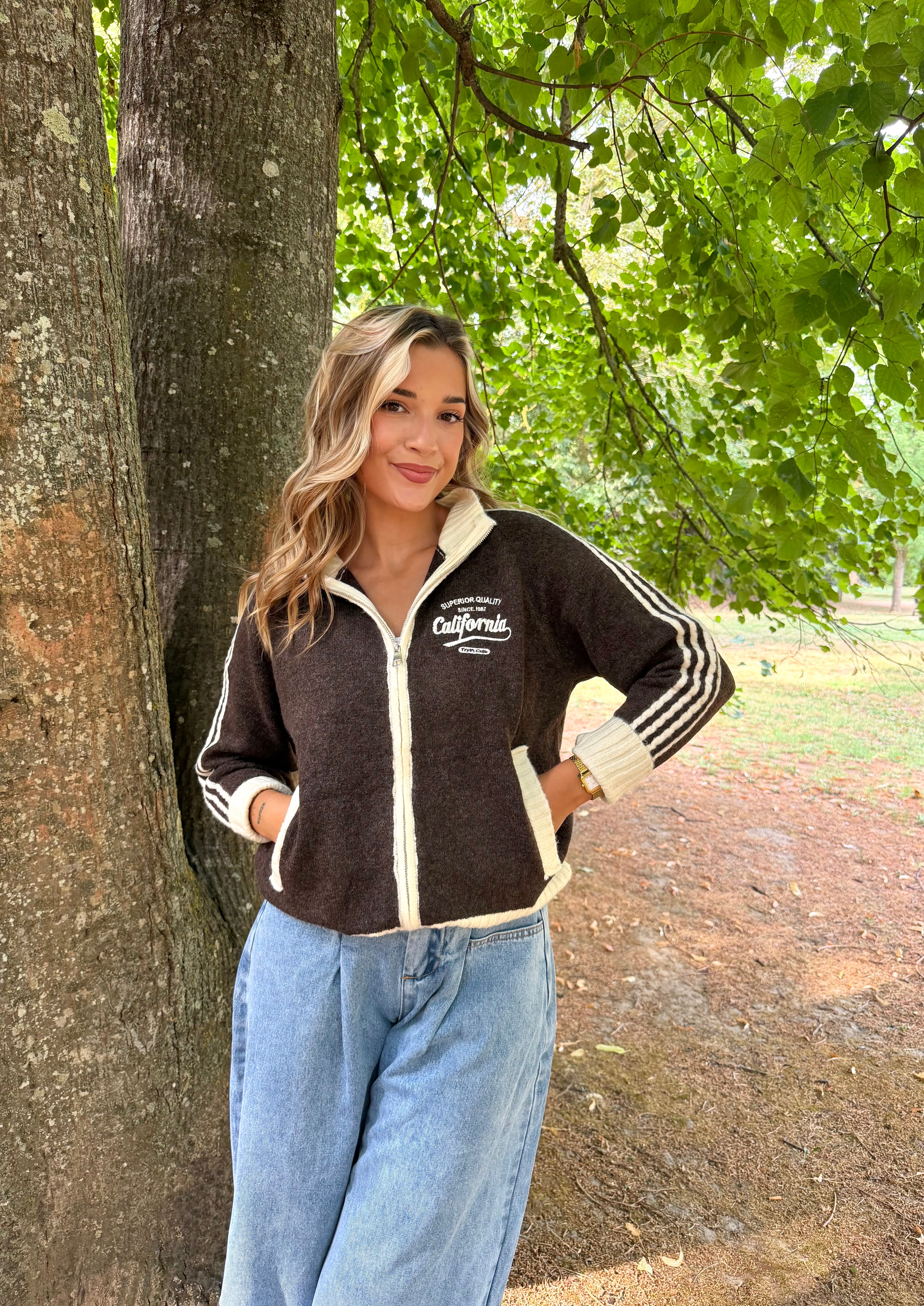 Veste CALIFORNIA Choco