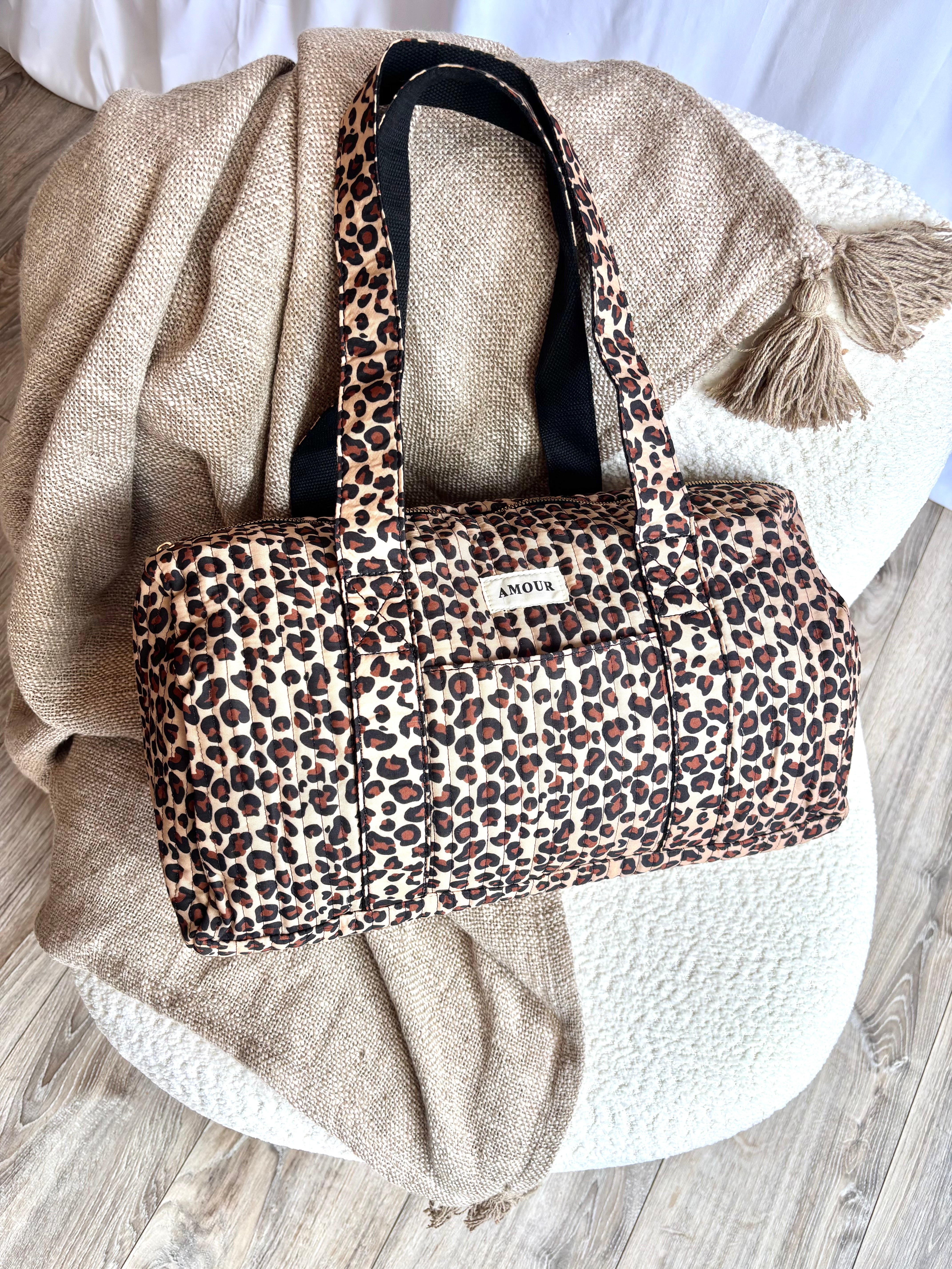 Sac Voyage AMOUR Léopard
