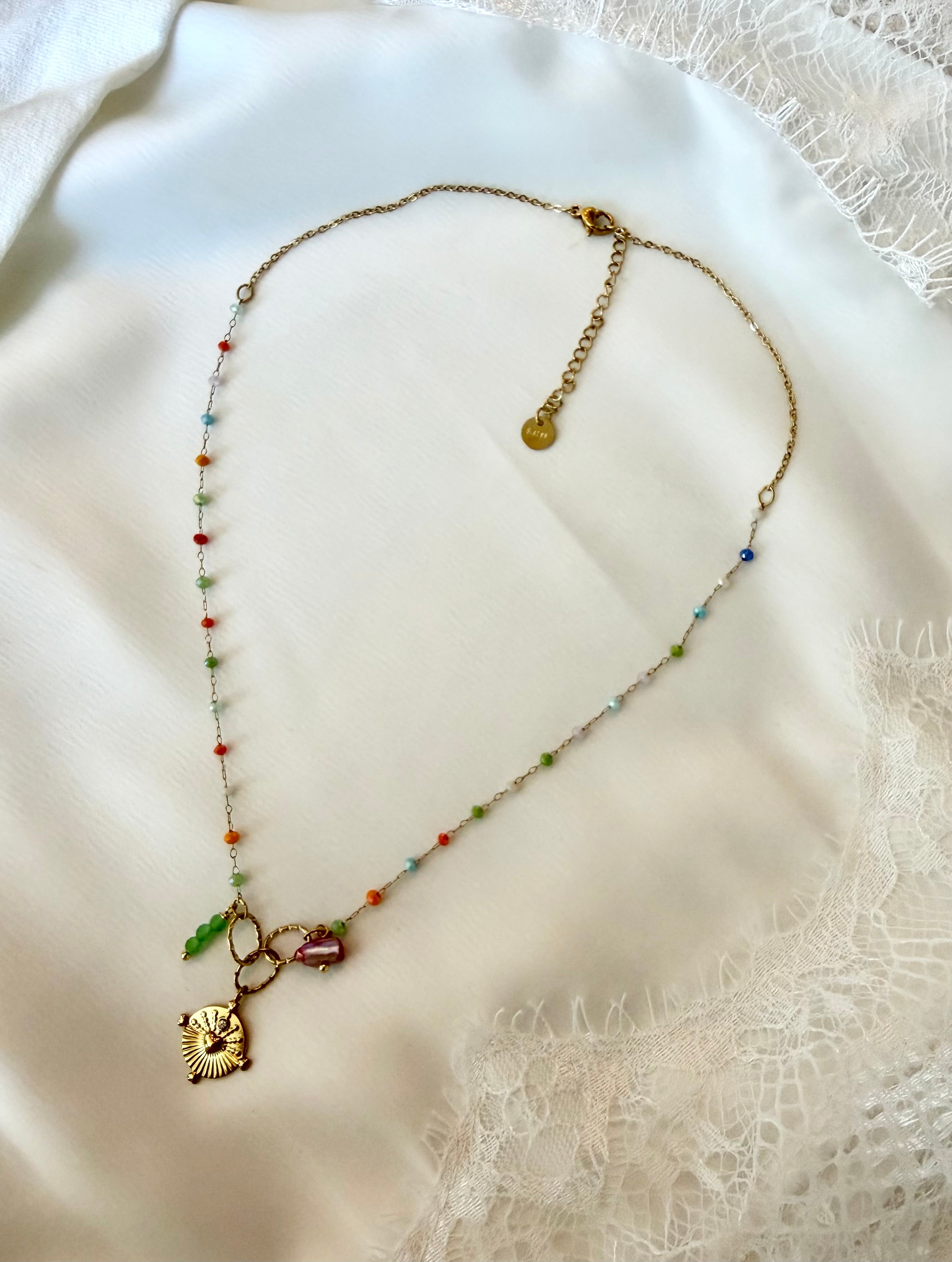 Collier Fin Perles