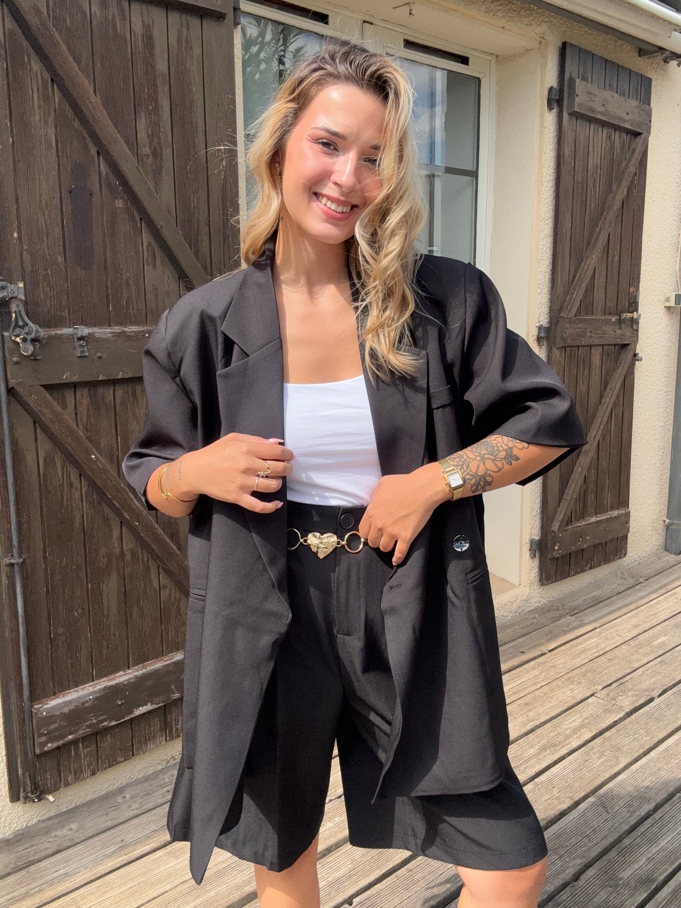 Veste Blazer Noir
