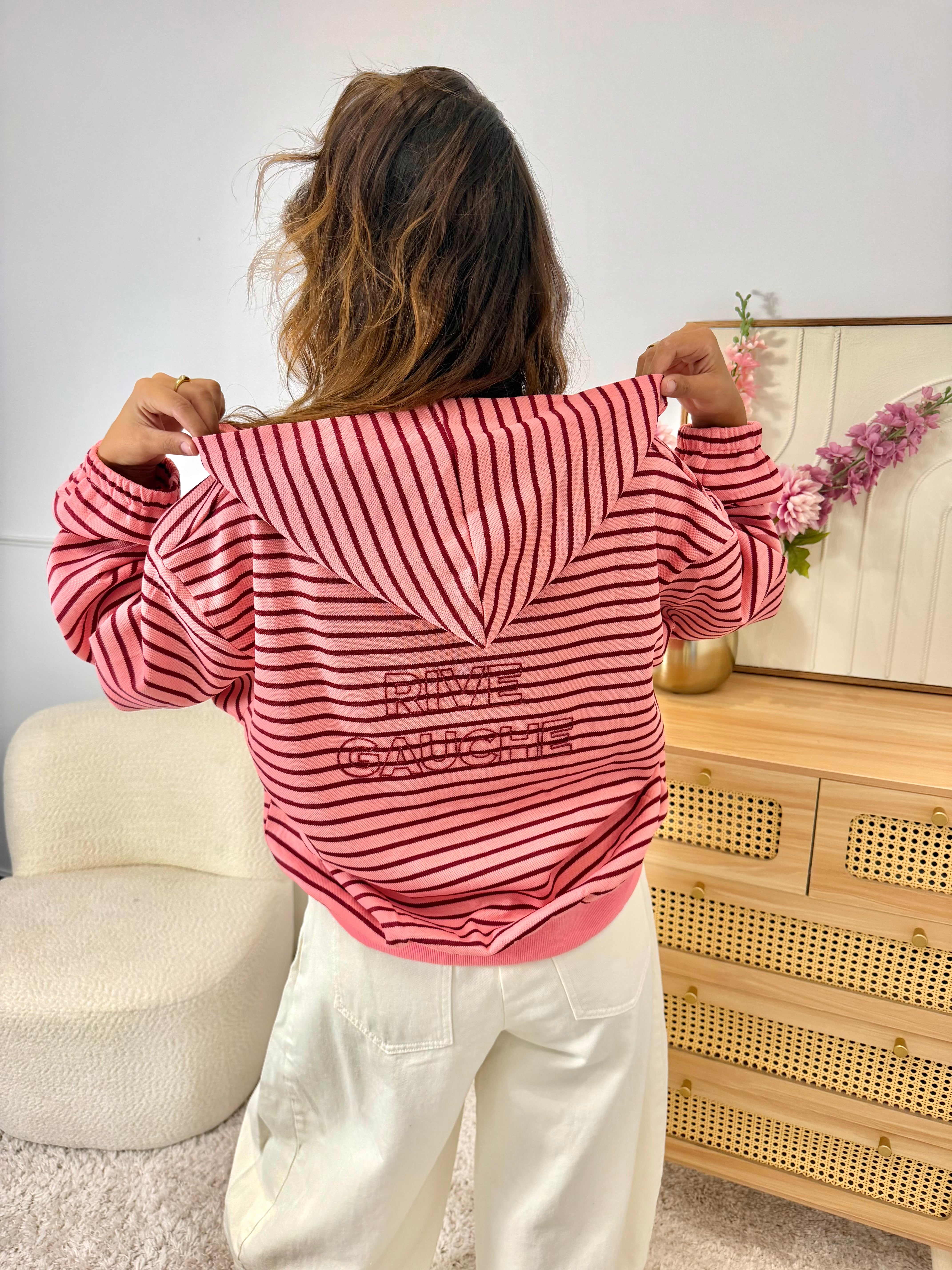 Veste RIVE GAUCHE rose