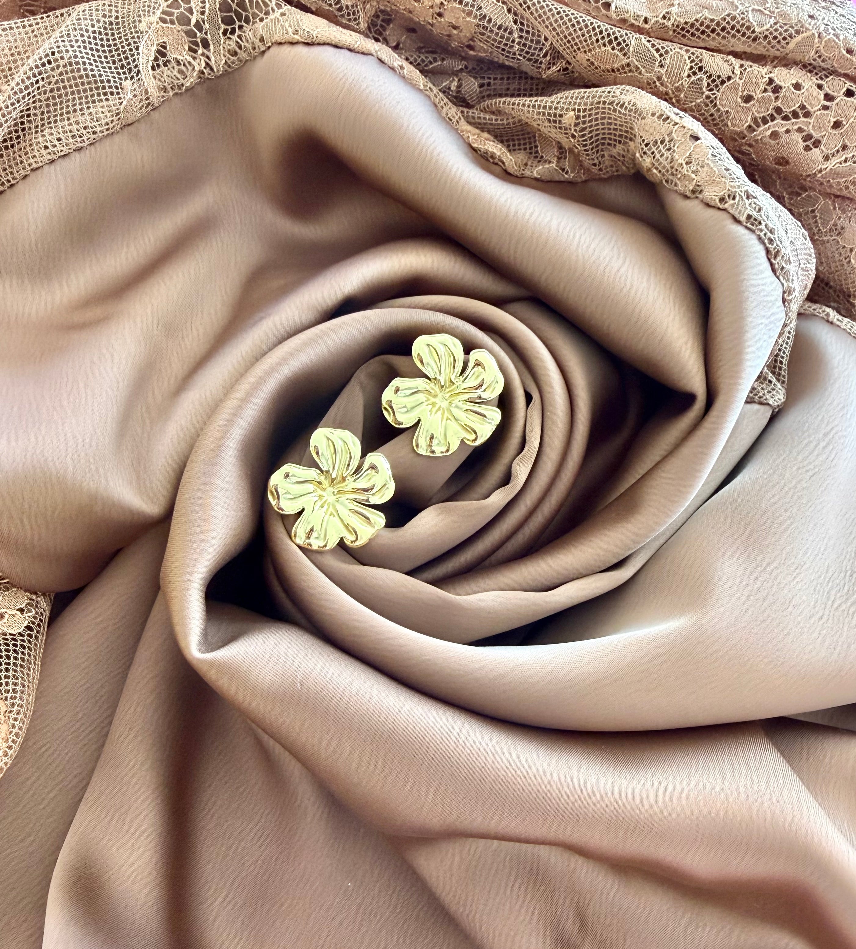 Boucles D'oreilles Fleurs