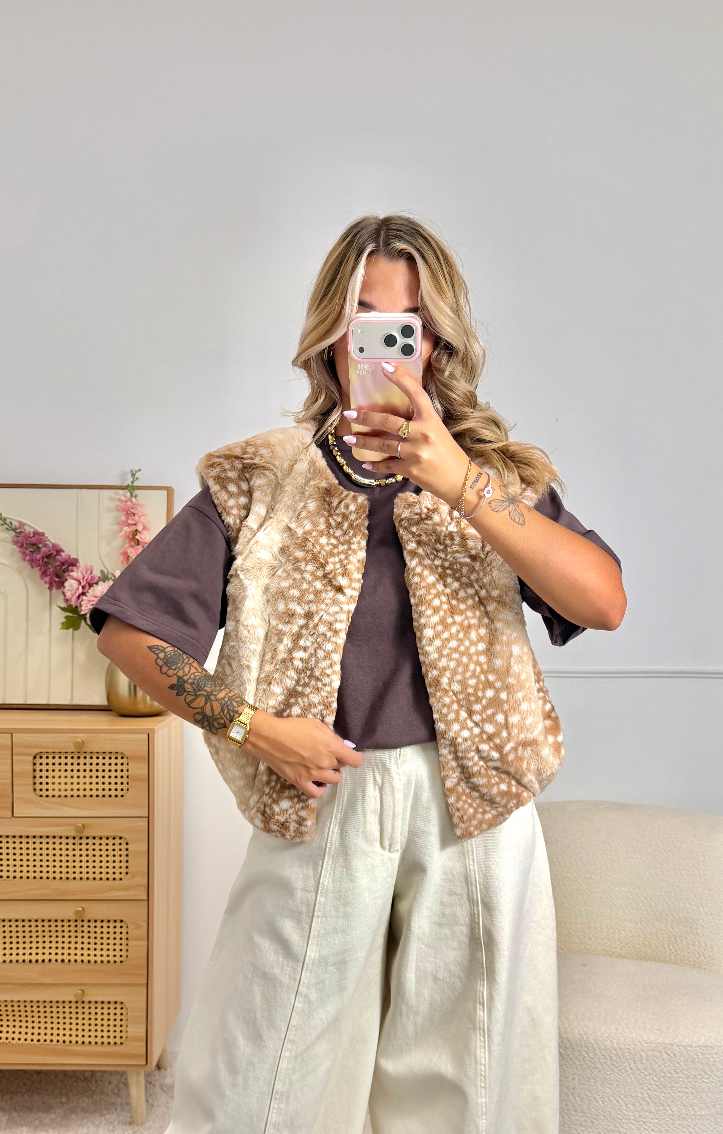 Gilet Bambi doux