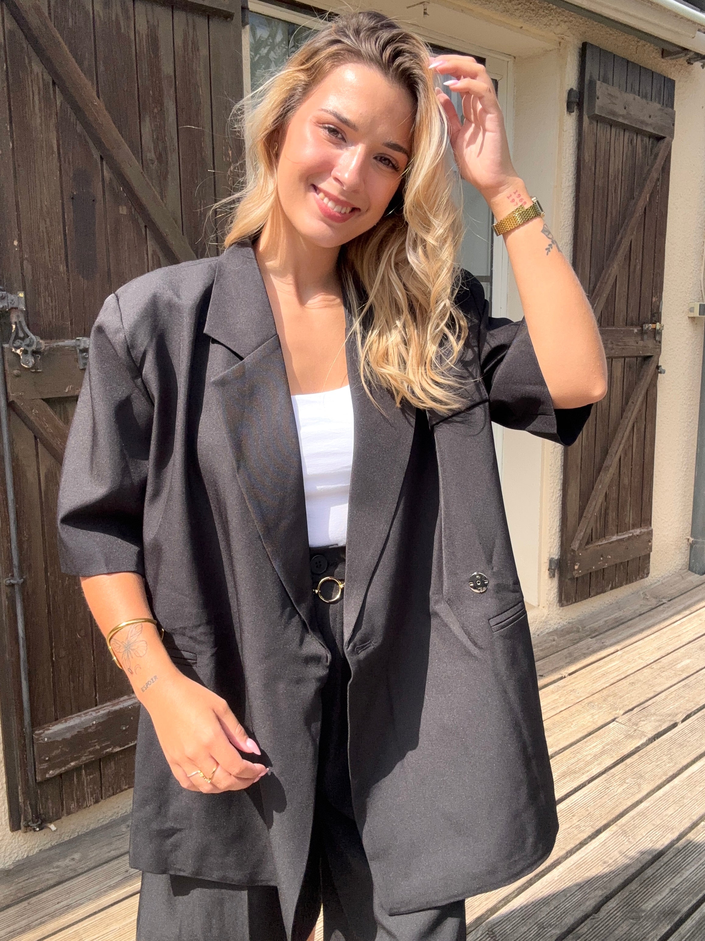 Veste Blazer Noir