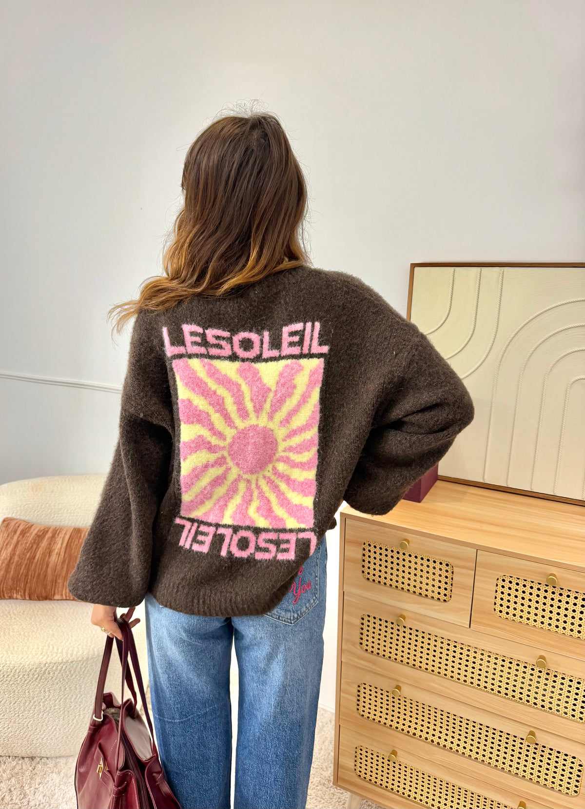 Pull LE SOLEIL choco
