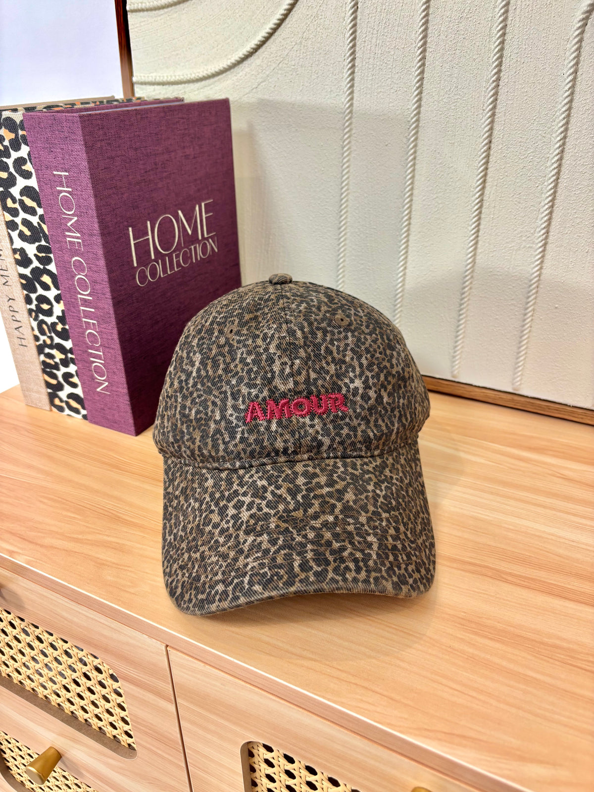 Casquettes léopard